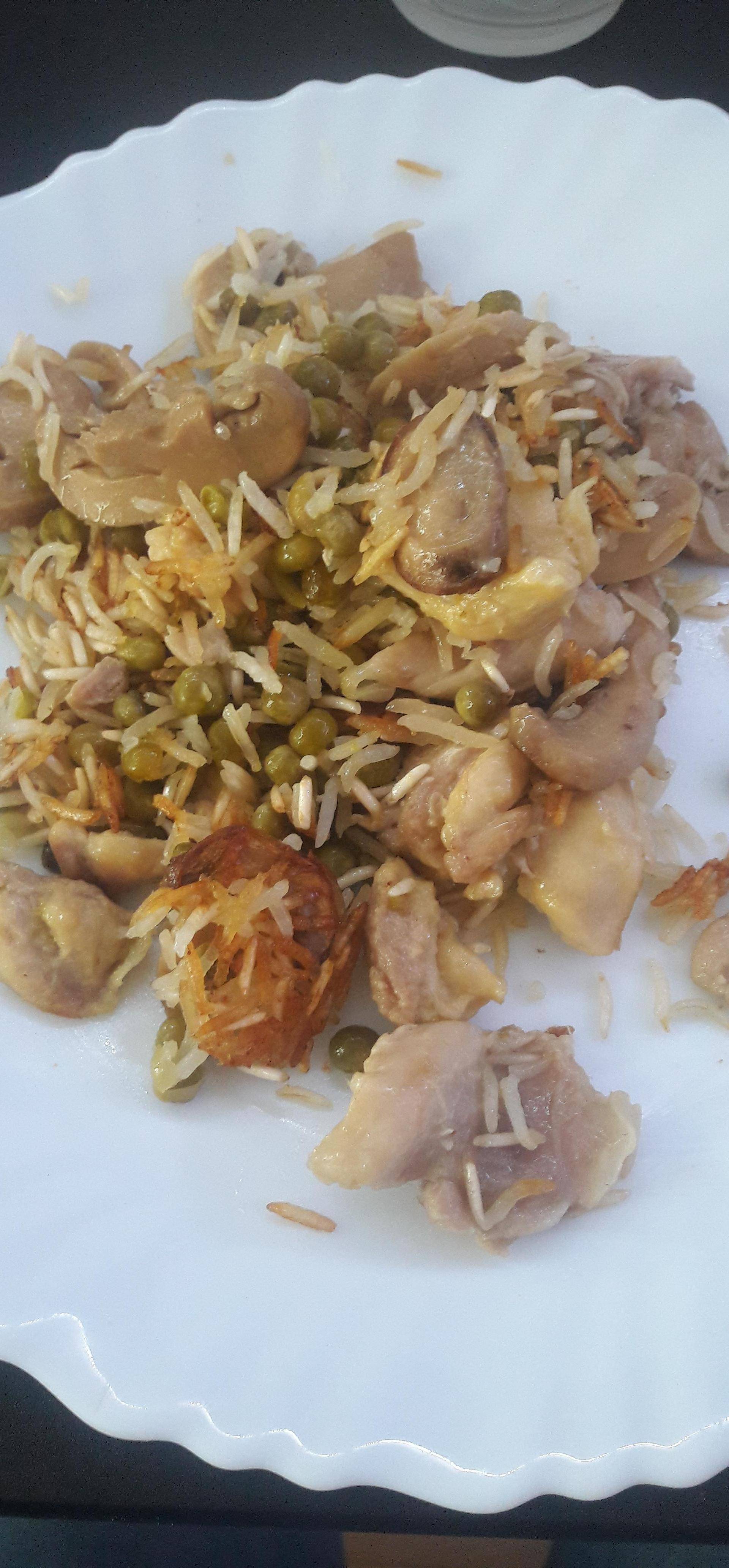 Risotto Poulet Champignon Monsieur Cuisine Connect Risotto léger au poulet, champignon,petit pois - Recette Cookeo | Moulinex