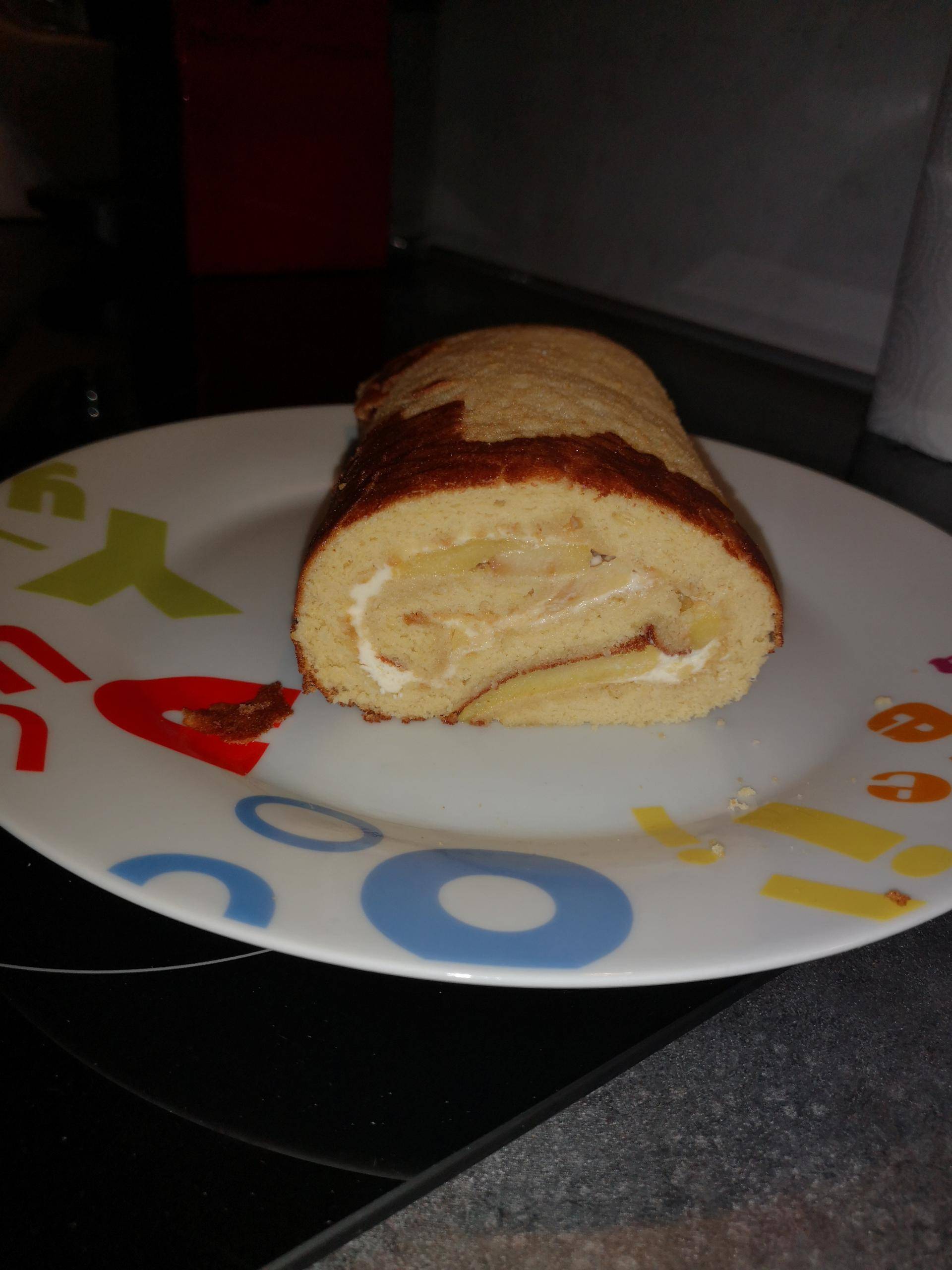 Roulé Mascarpone et Pommes caramélisées - Recette Companion | Moulinex