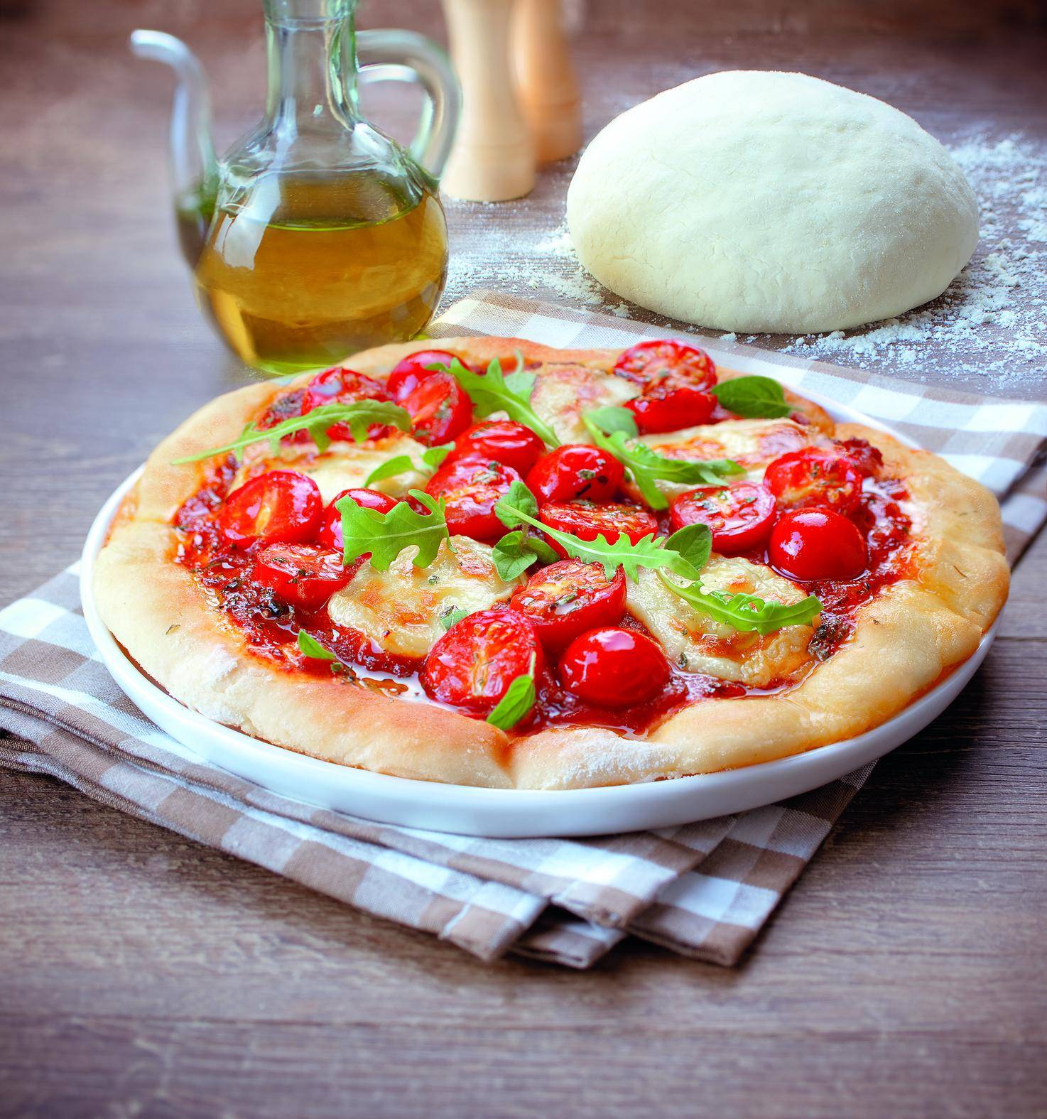 Pizza margherita - Recette Kitchen Machines Touch/Touch + | Moulinex