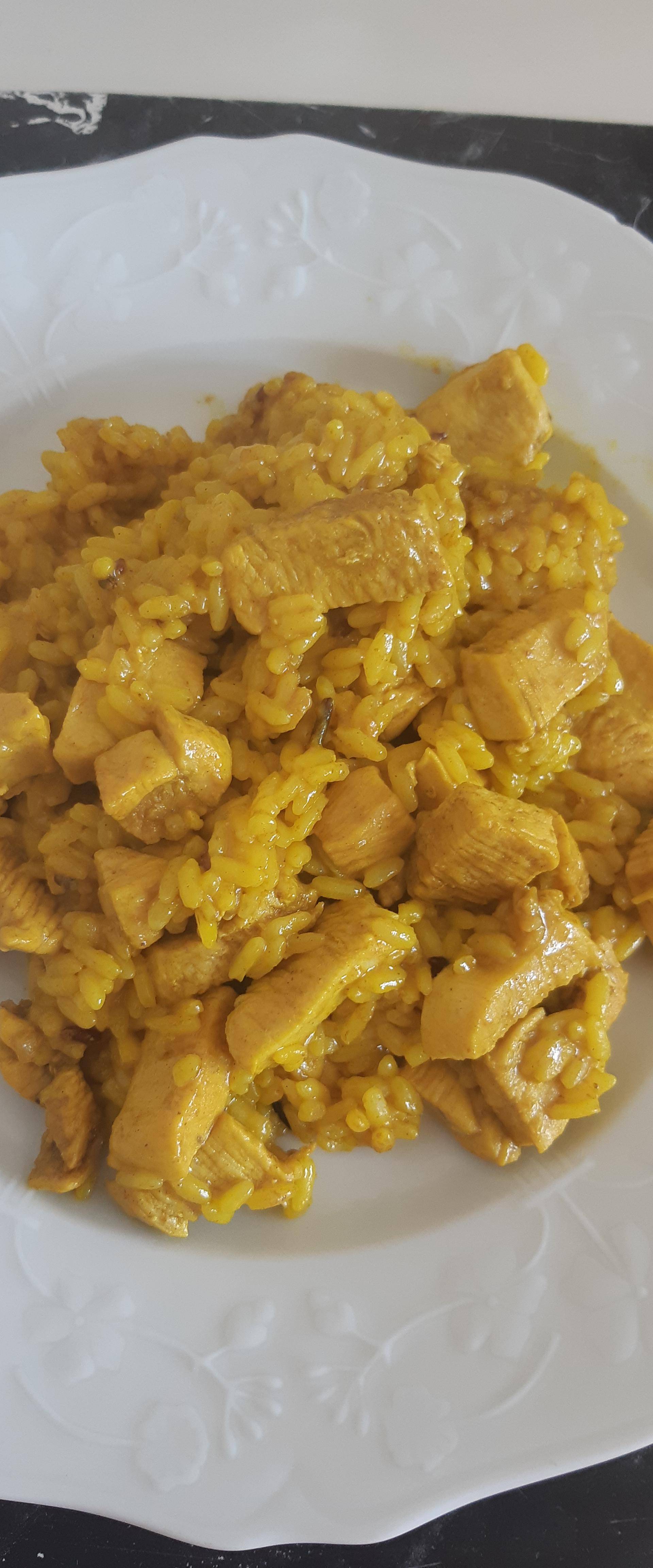 Blanc de poulet riz au raz el hanout de Zaza - Recette Cookeo | Moulinex