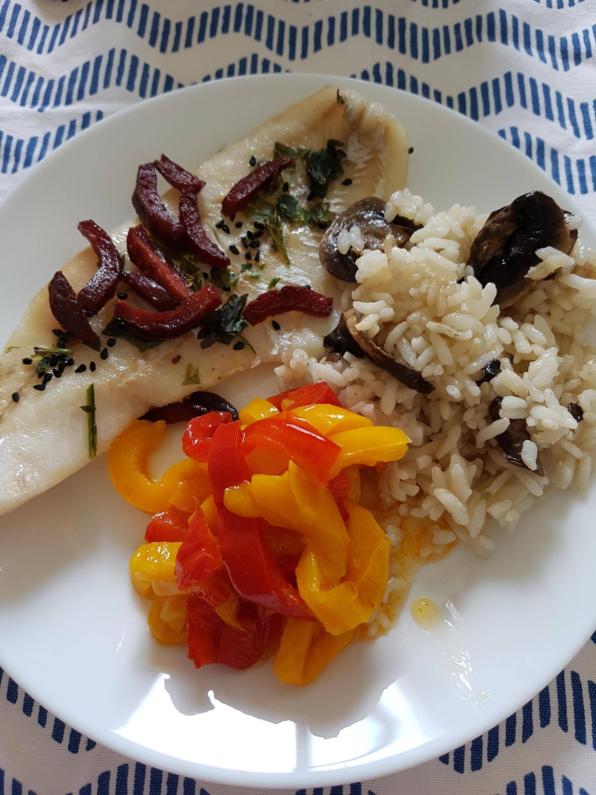 Filet de merlan au chorizo - Recette Cookeo | Moulinex