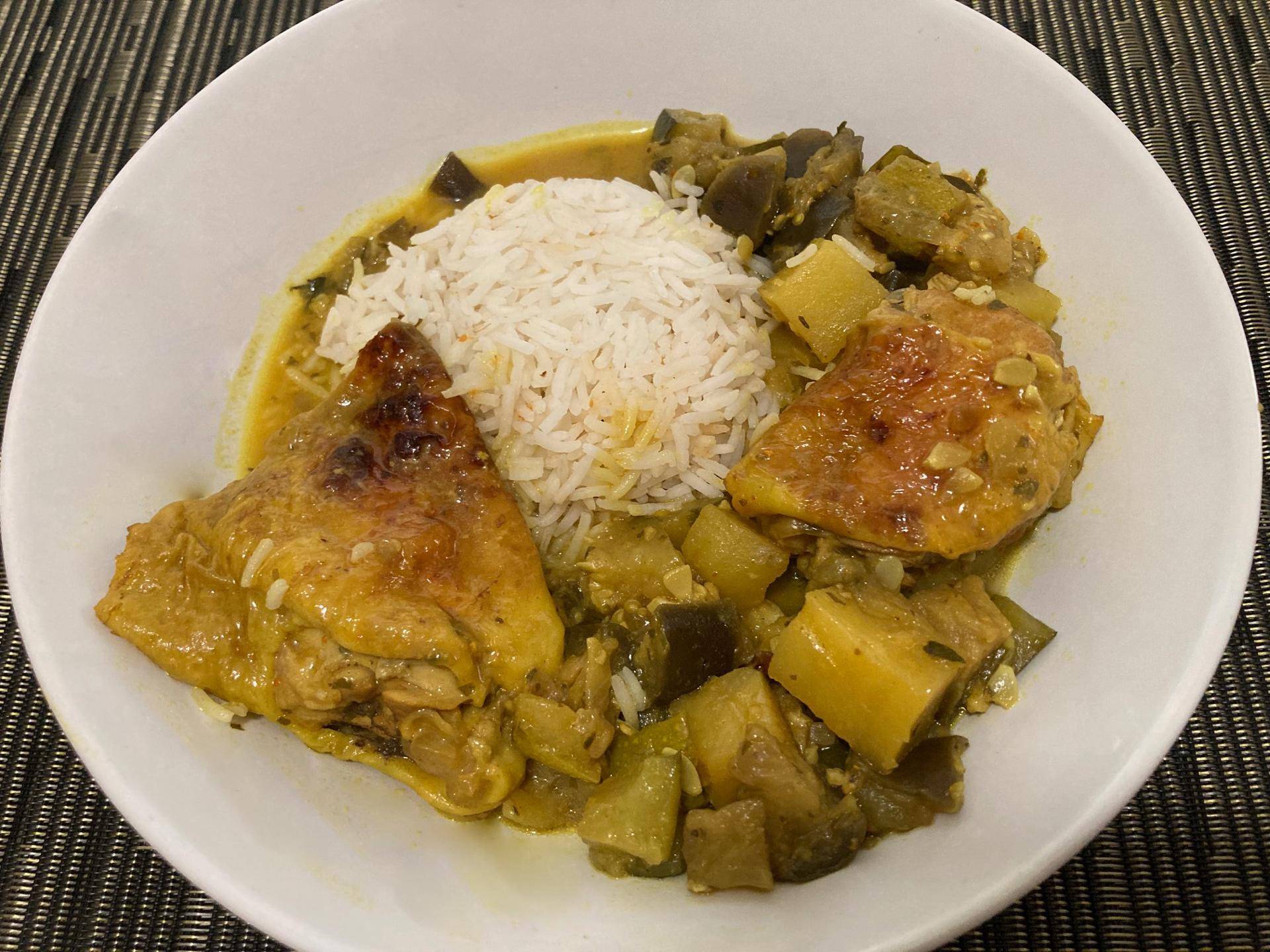 Colombo de poulet au lait de coco - Recette Cookeo V3 | Moulinex