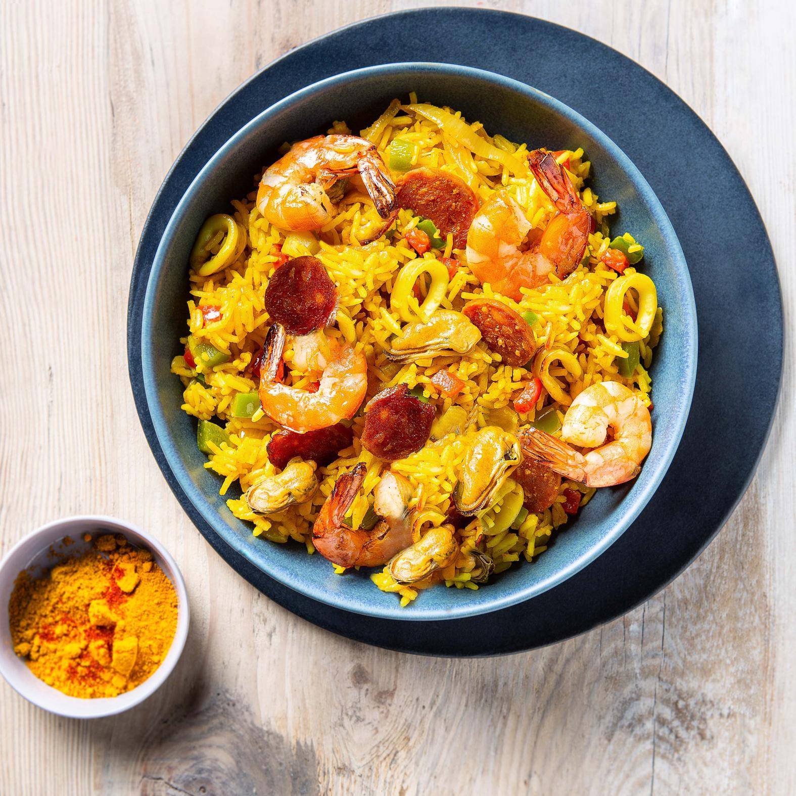 Gemakkelijke paella - Recette Cookeo | Moulinex