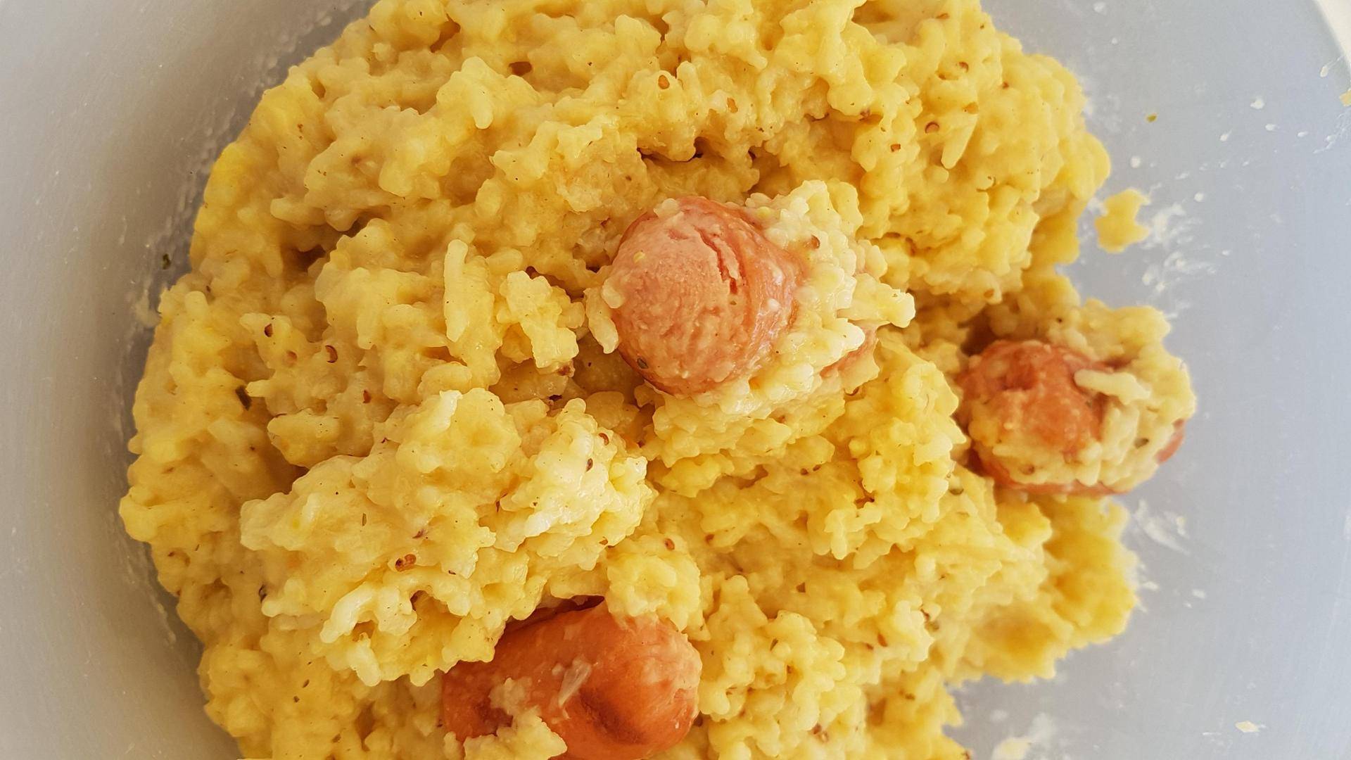 Risotto knacki moutarde - Recette Cookeo | Moulinex
