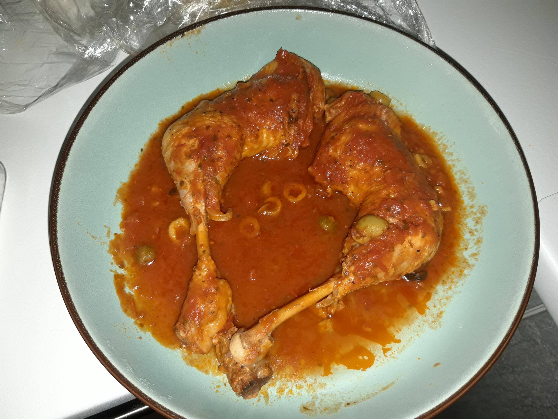 Cuisses de poulet à la tomate et aux olives - Recette Cookeo | Moulinex