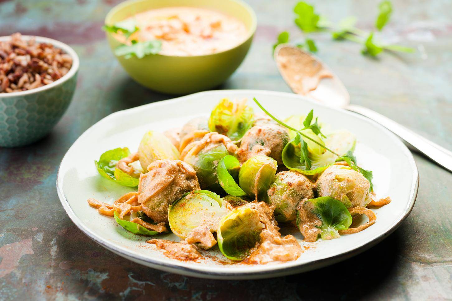 Choux de Bruxelles tandoori - Recette Cookeo | Moulinex