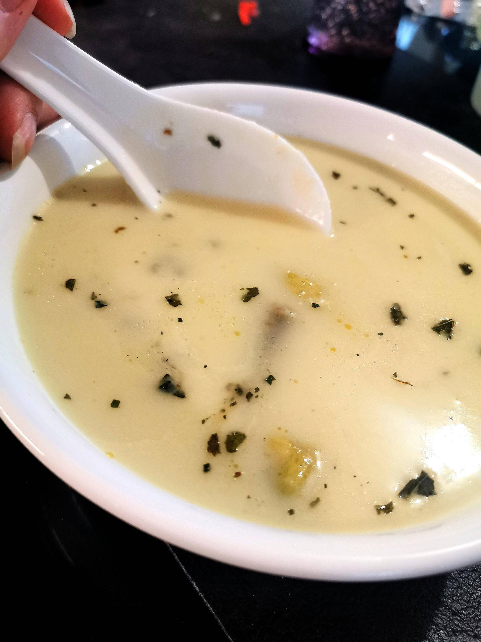 Velouté d'asperge blanches - Recette Companion Connect XL | Moulinex