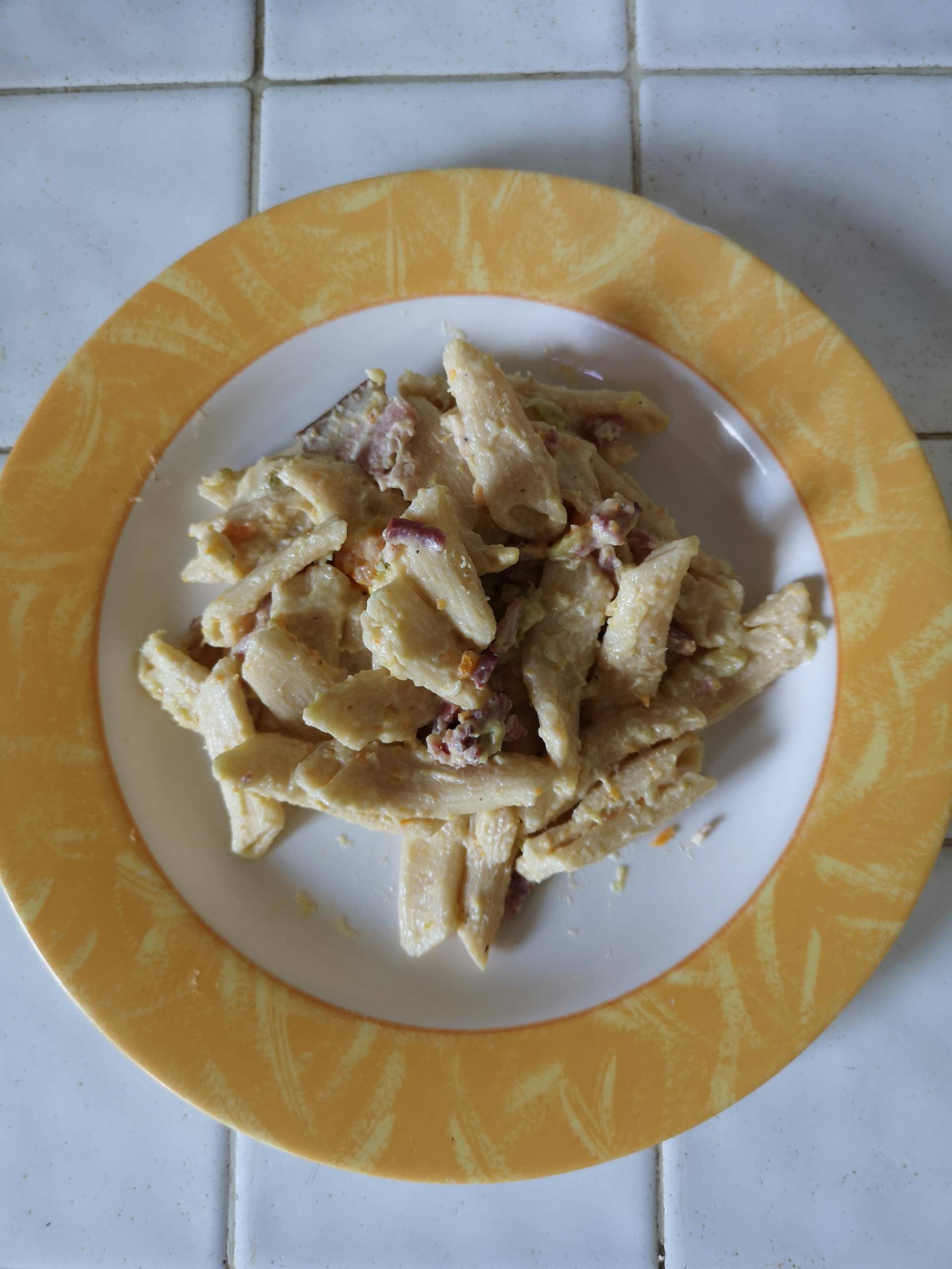 Penne et Légumes fondants carbonara vache qui rit - Recette Cookeo | Moulinex