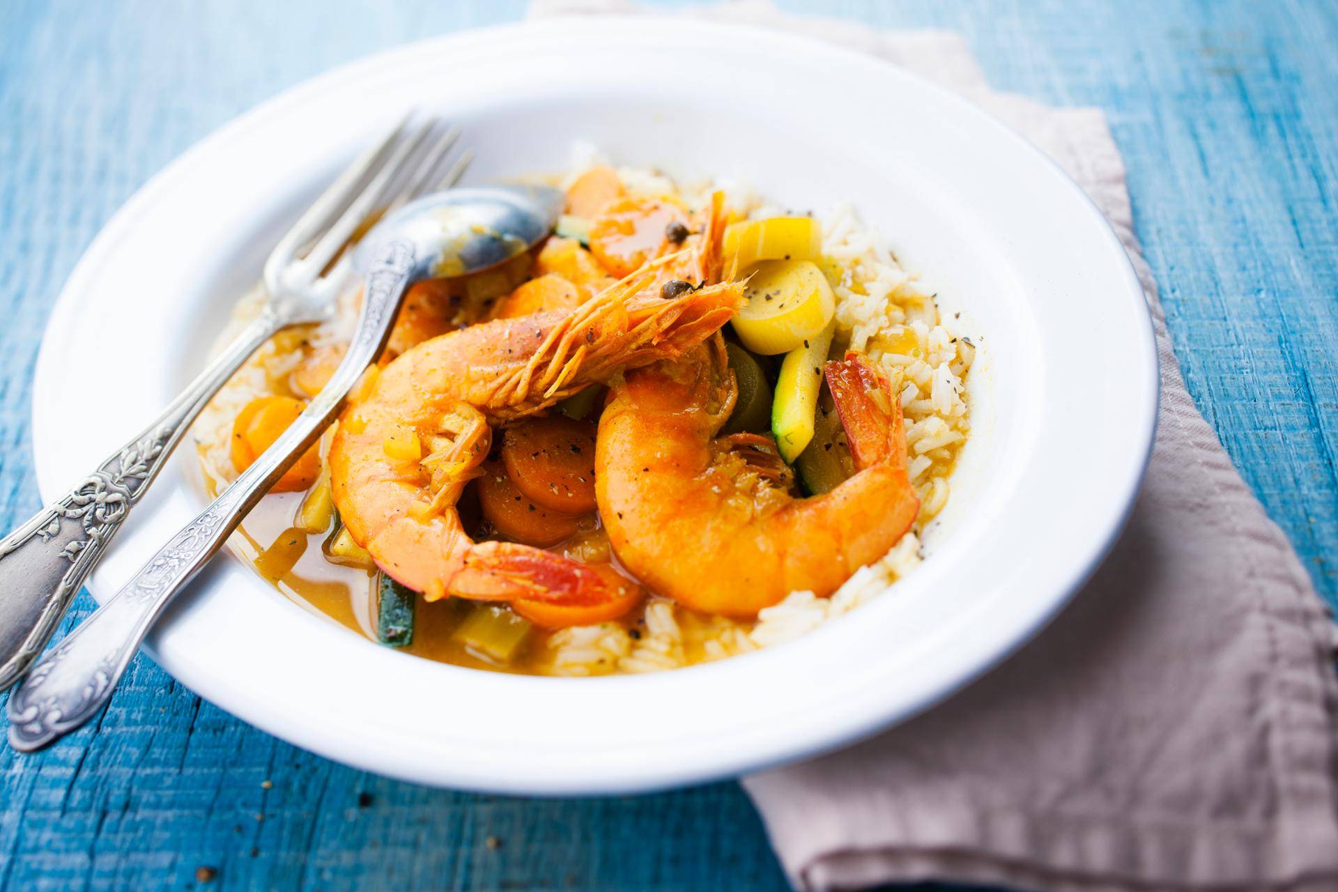 Crevettes au curry - Recette Cookeo | Moulinex