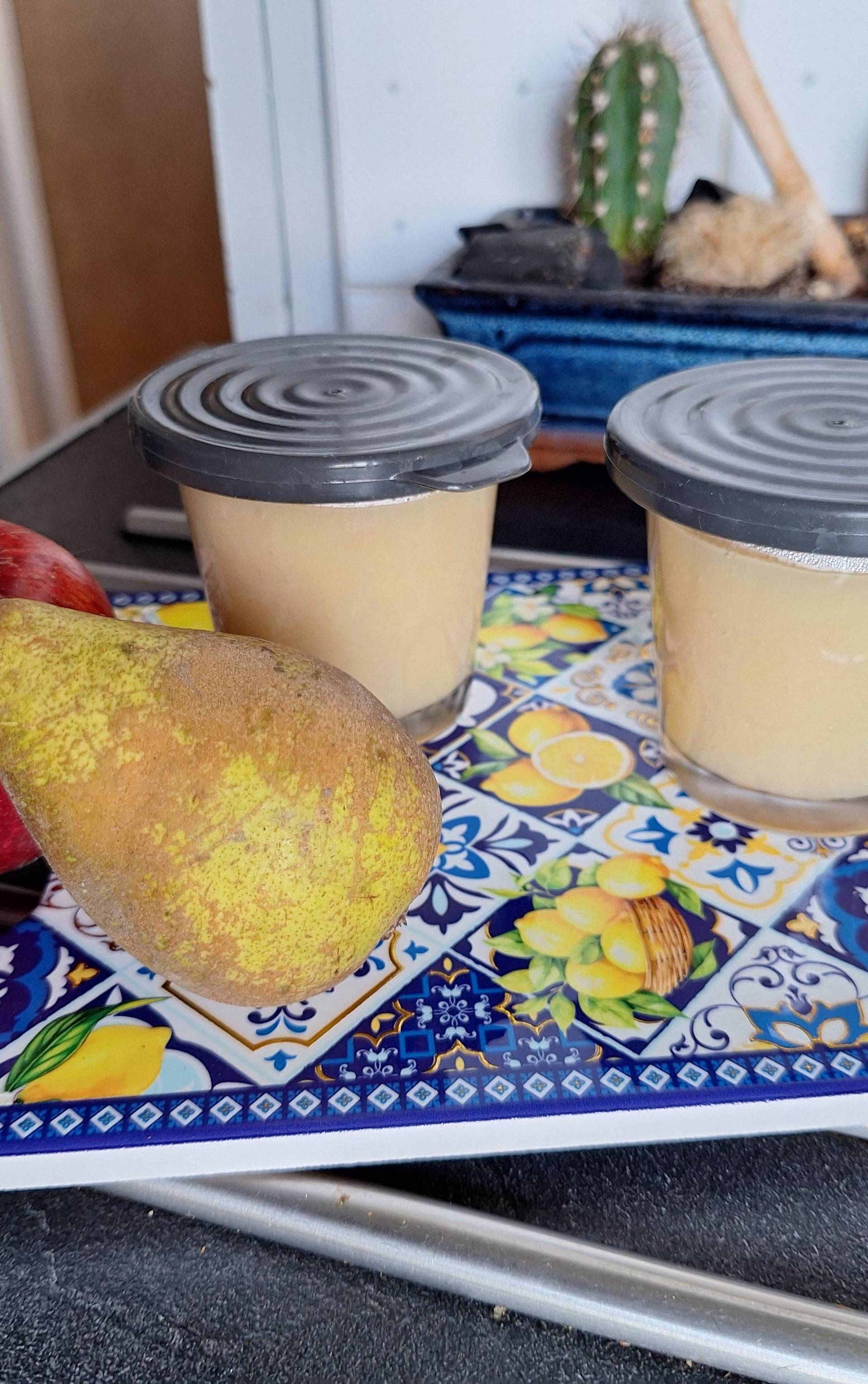 Compote poires et pommes sans sucre - Recette Companion Connect | Moulinex