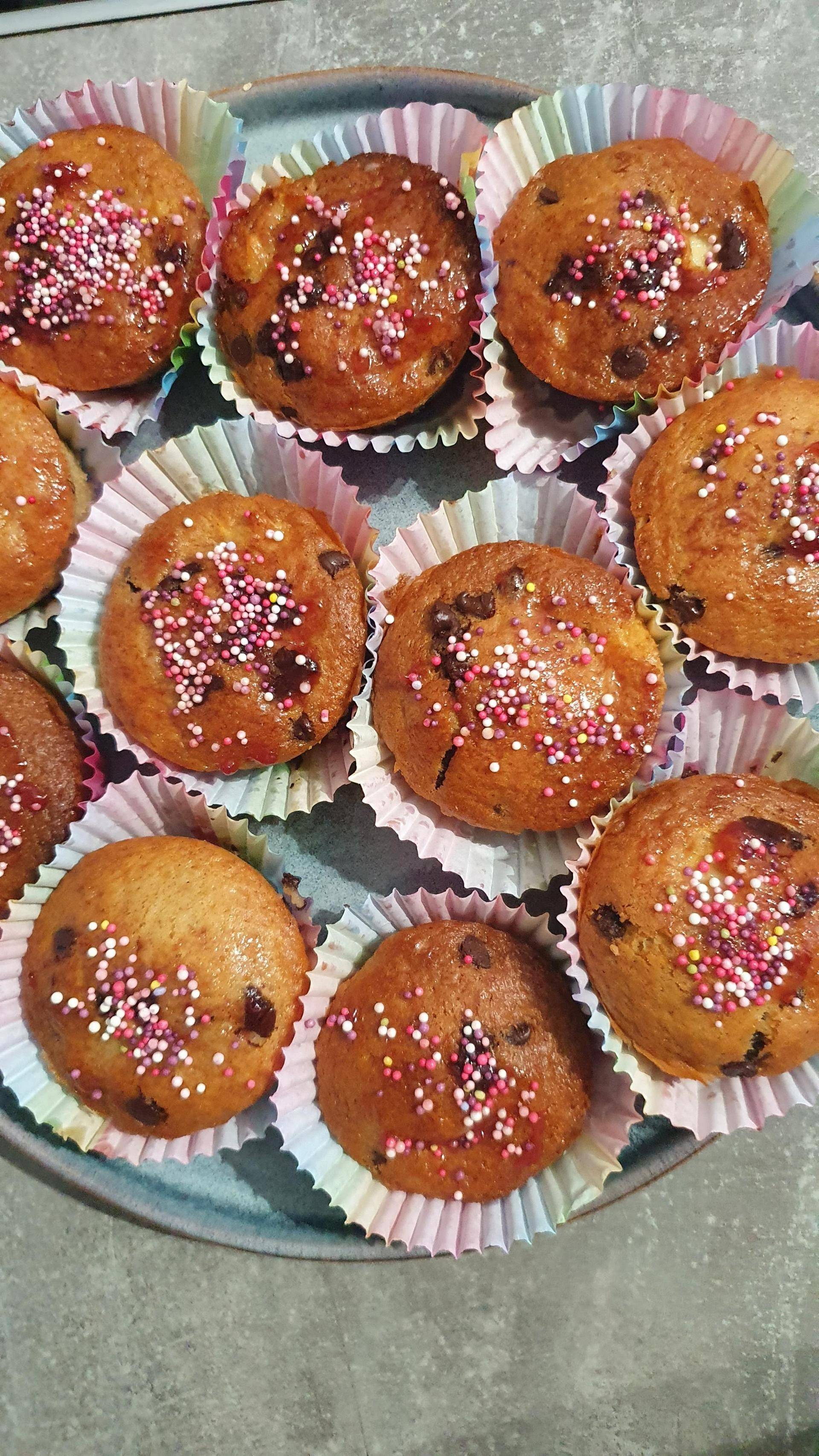 Muffins poires chocolat - Recette Companion Connect XL | Moulinex