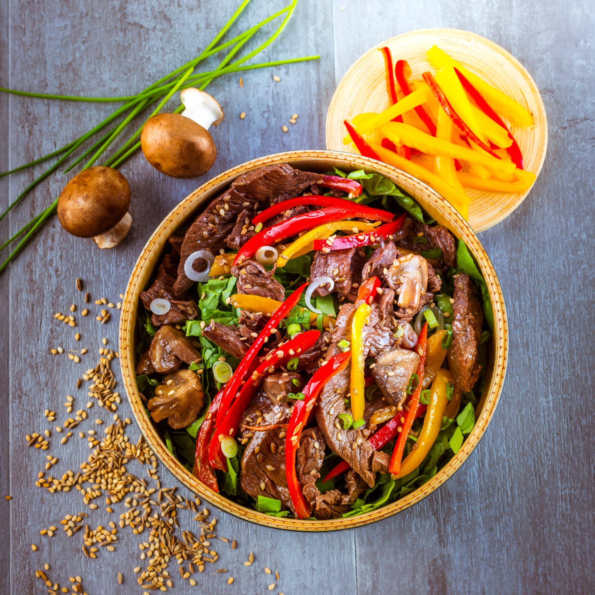 Légumes et onglet minute - Recette Companion Connect | Moulinex