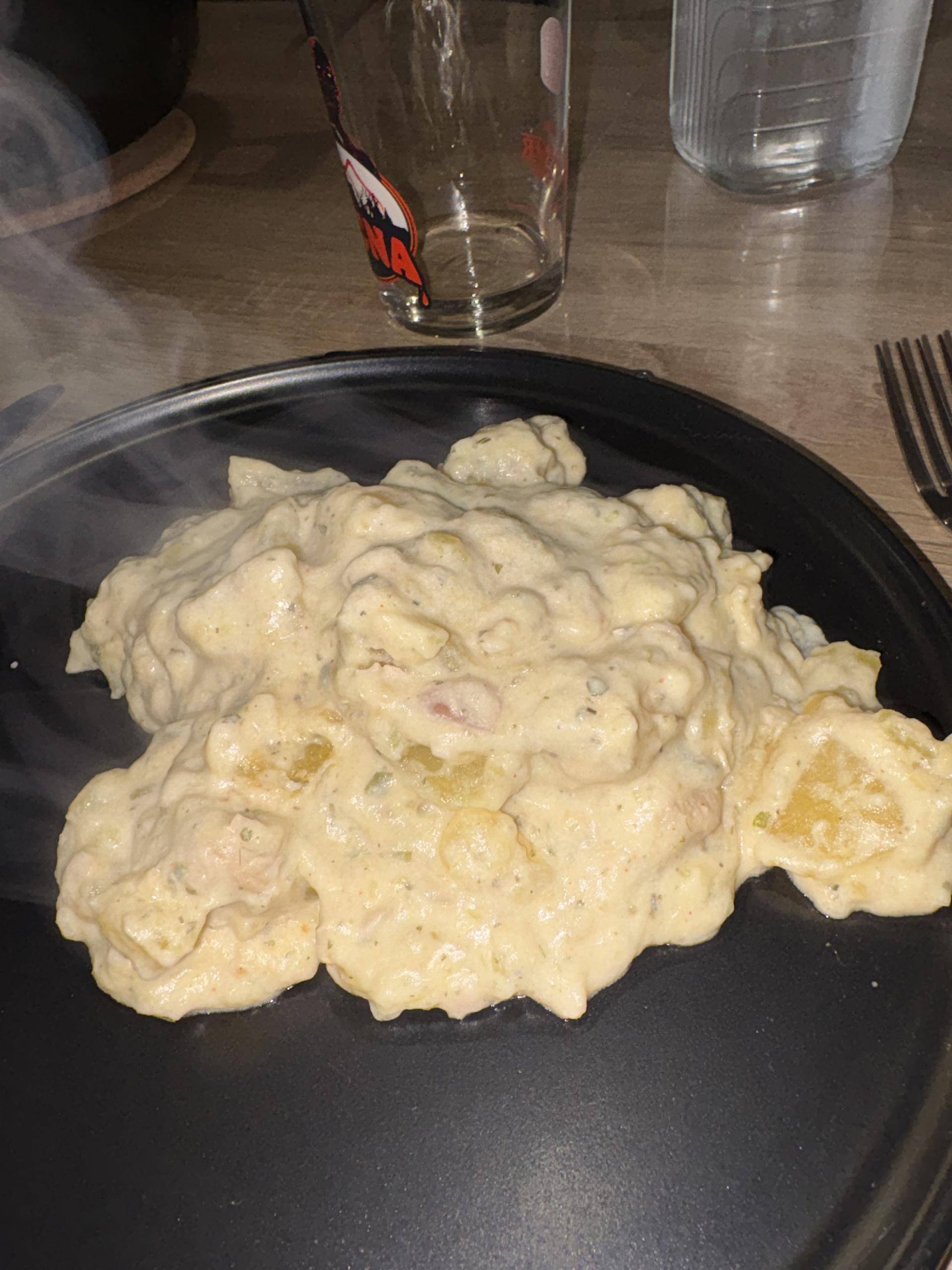 Gratin de poulet Boursin et pomme de terre - Recette Cookeo Infinity Autostir | Moulinex