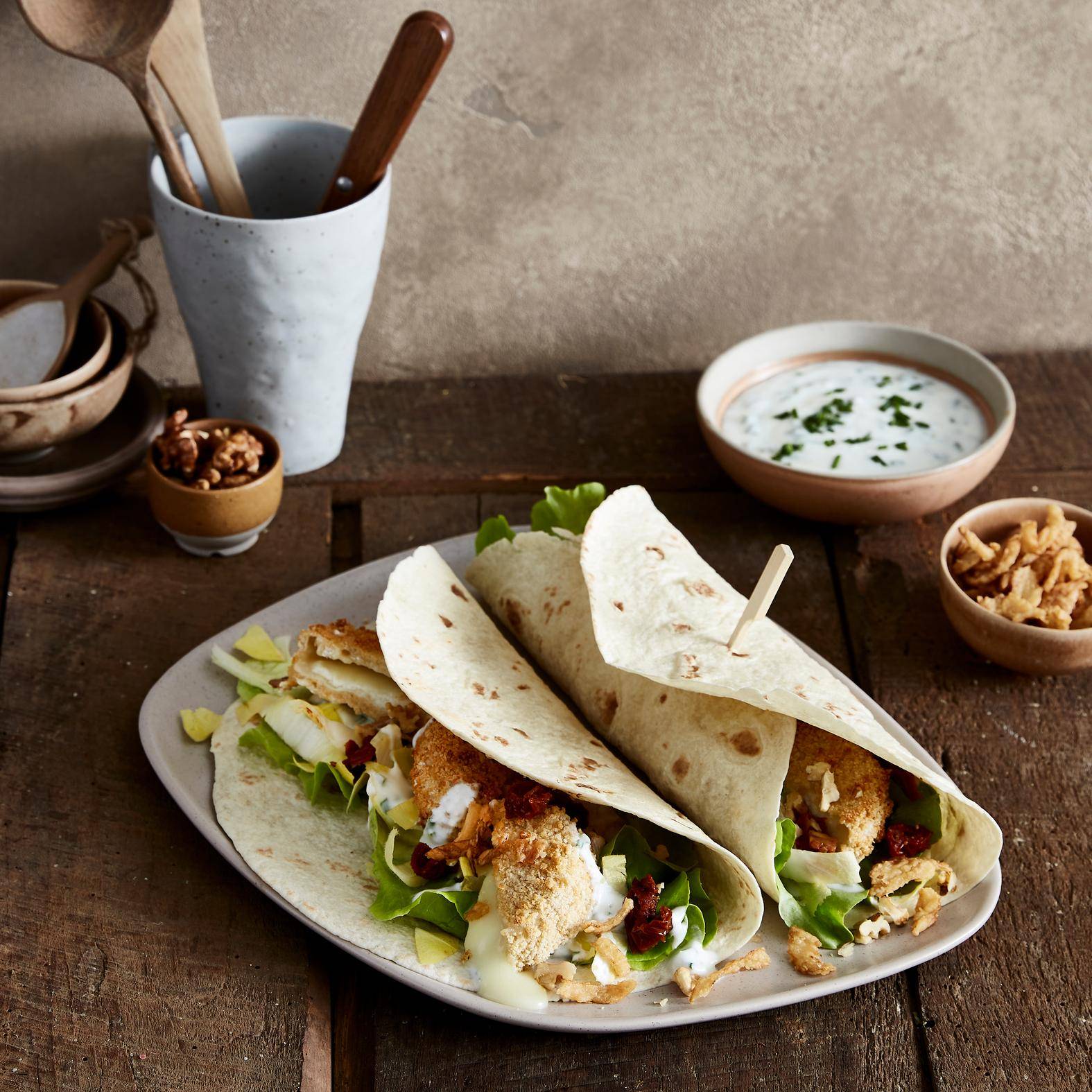 Wraps au chèvre croustillant - Recette Easy Fry Compact | Moulinex