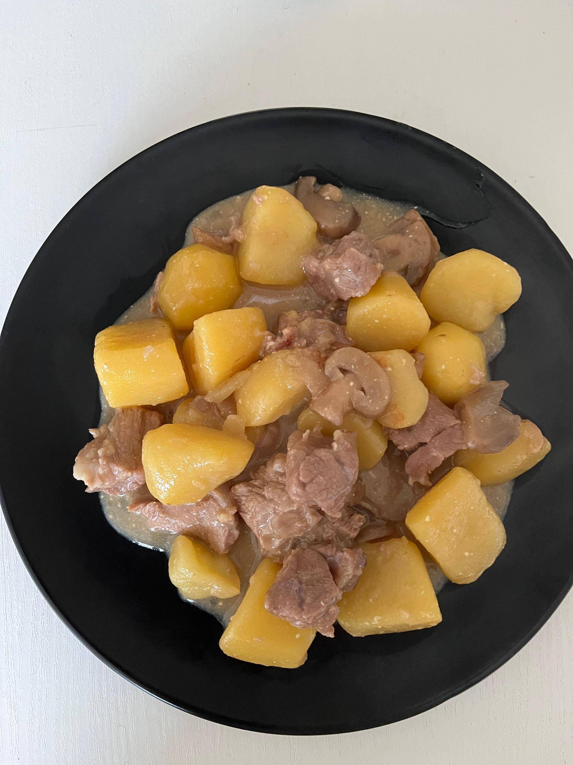 Veau pommes de terre moutarde au miel - Recette Cookeo | Moulinex