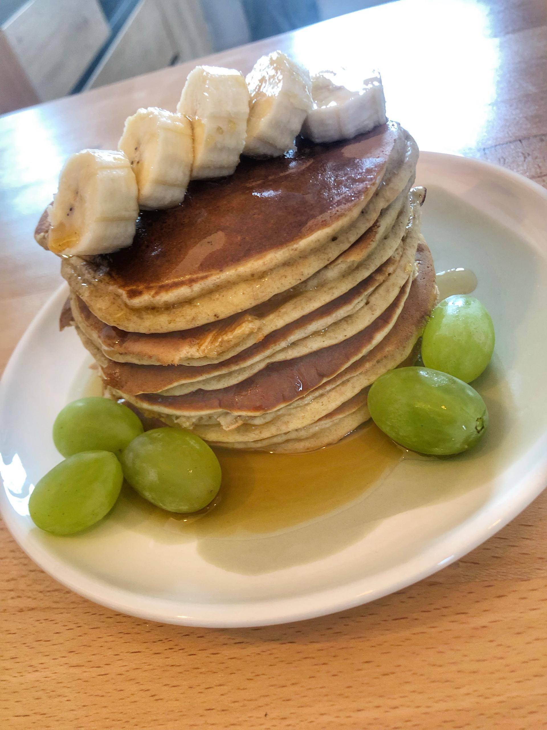Pancakes banane healthy - Recette Companion Connect | Moulinex