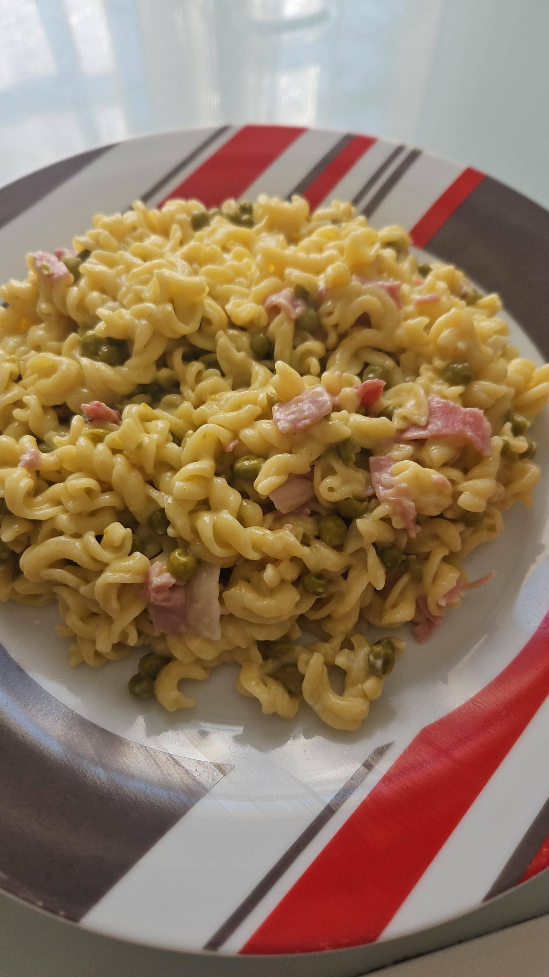 Pâtes au jambon et aux petits pois - Recette Cookeo | Moulinex