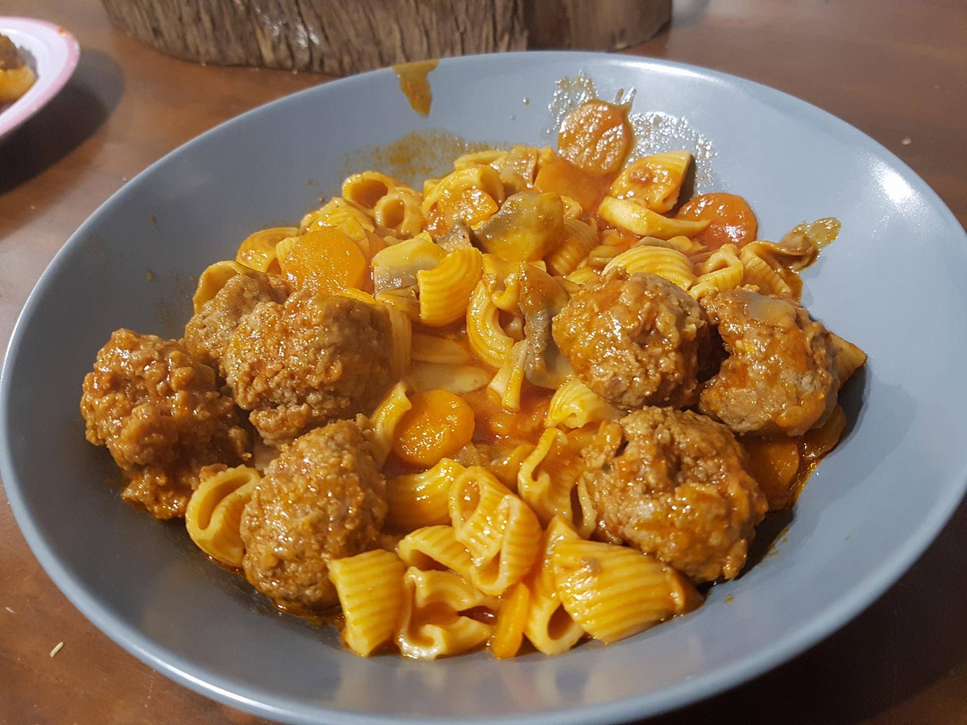 Pâte sauce tomate boulettes - Recette Cookeo | Moulinex