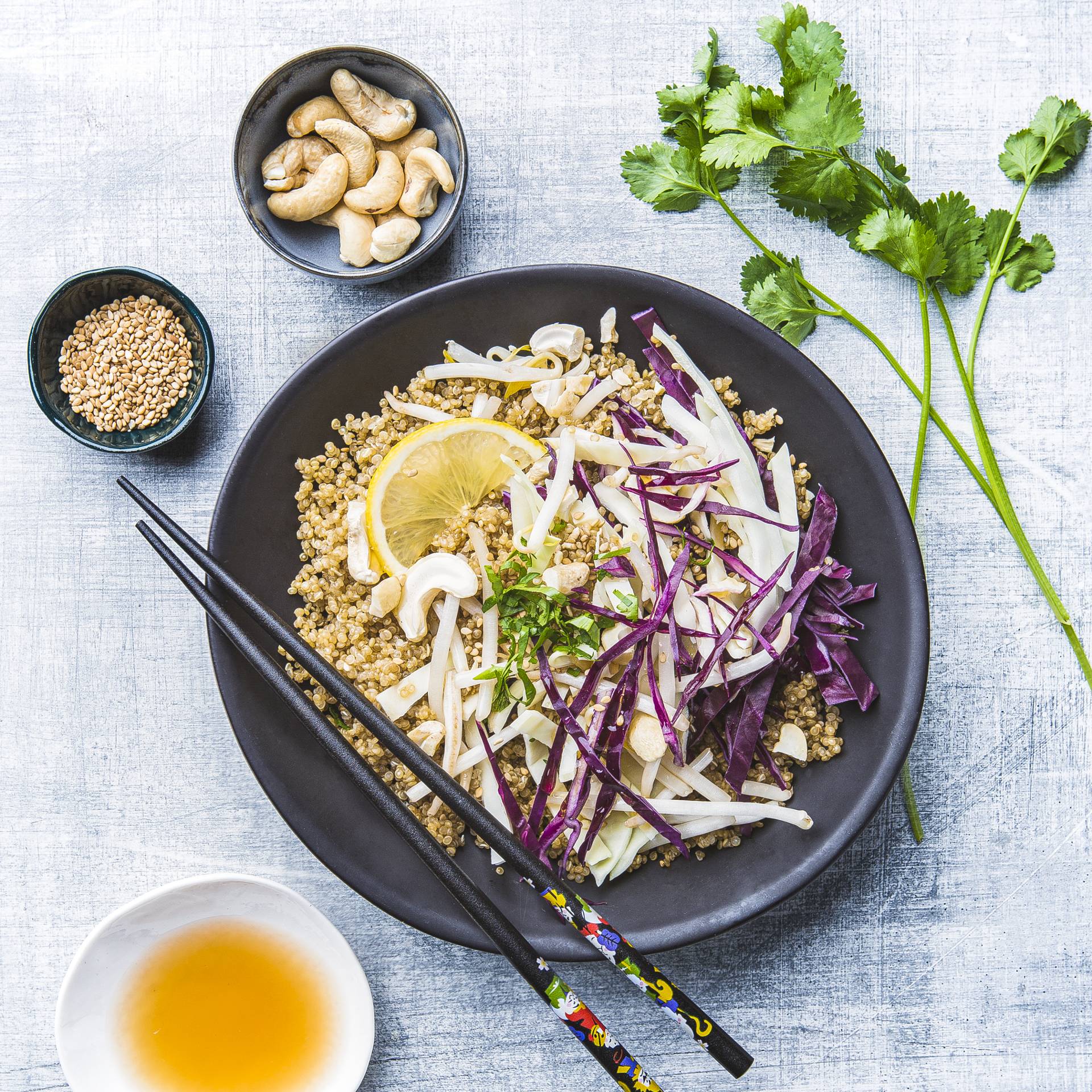 Quinoa au chou à la thaï - Recette Cookeo | Moulinex