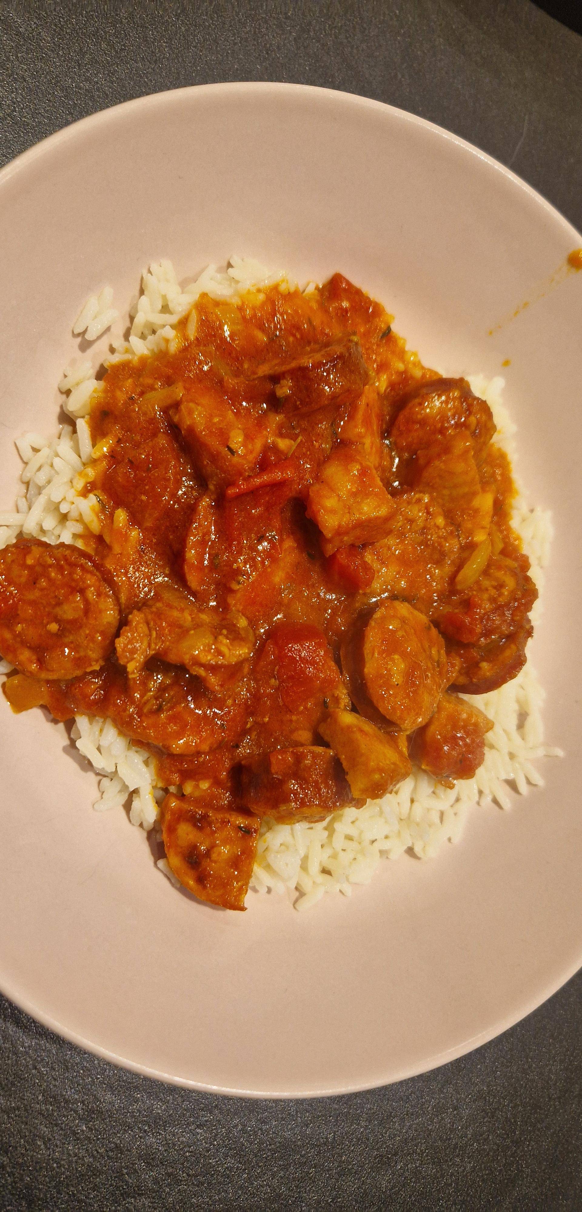 Saucisse fumée façon "Rougail" - Recette Cookeo | Moulinex