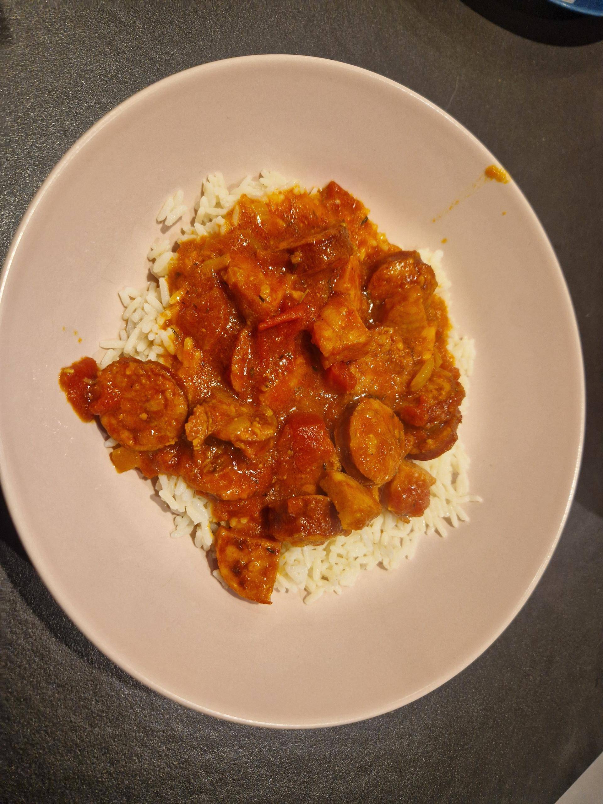Rougail saucisse fumée - Recette Cookeo | Moulinex