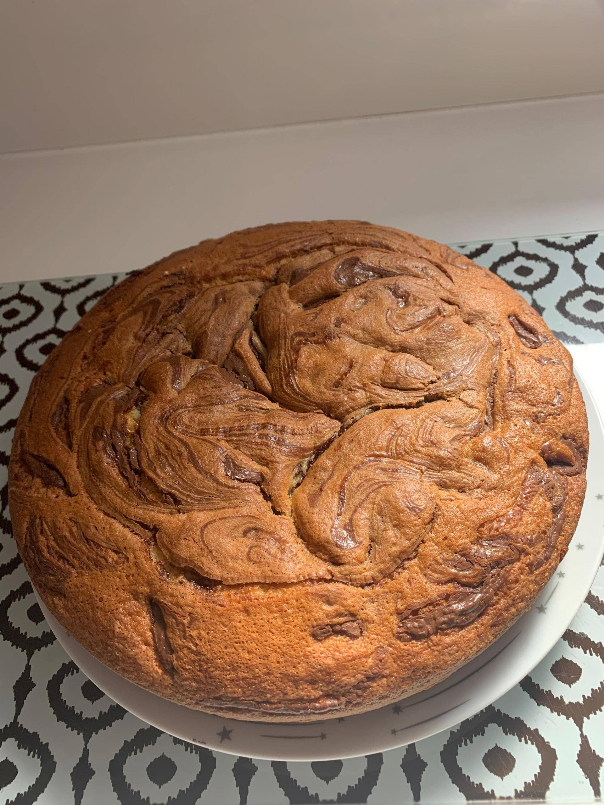 Gâteau au yaourt et nutella - Recette Companion Connect XL | Moulinex