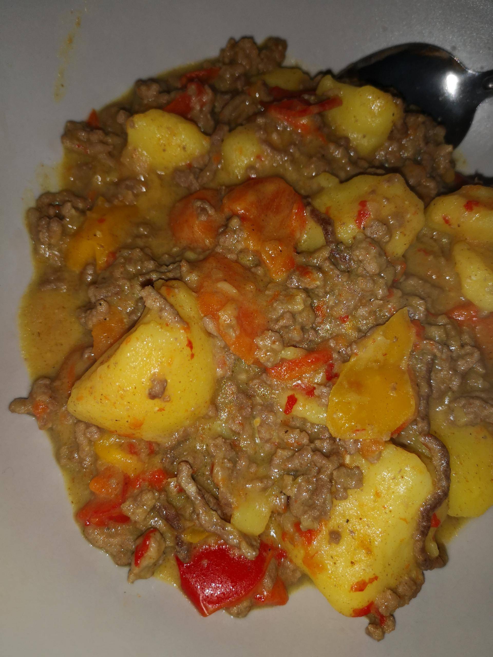 Pommes de terre, viande haché - Recette Cookeo | Moulinex