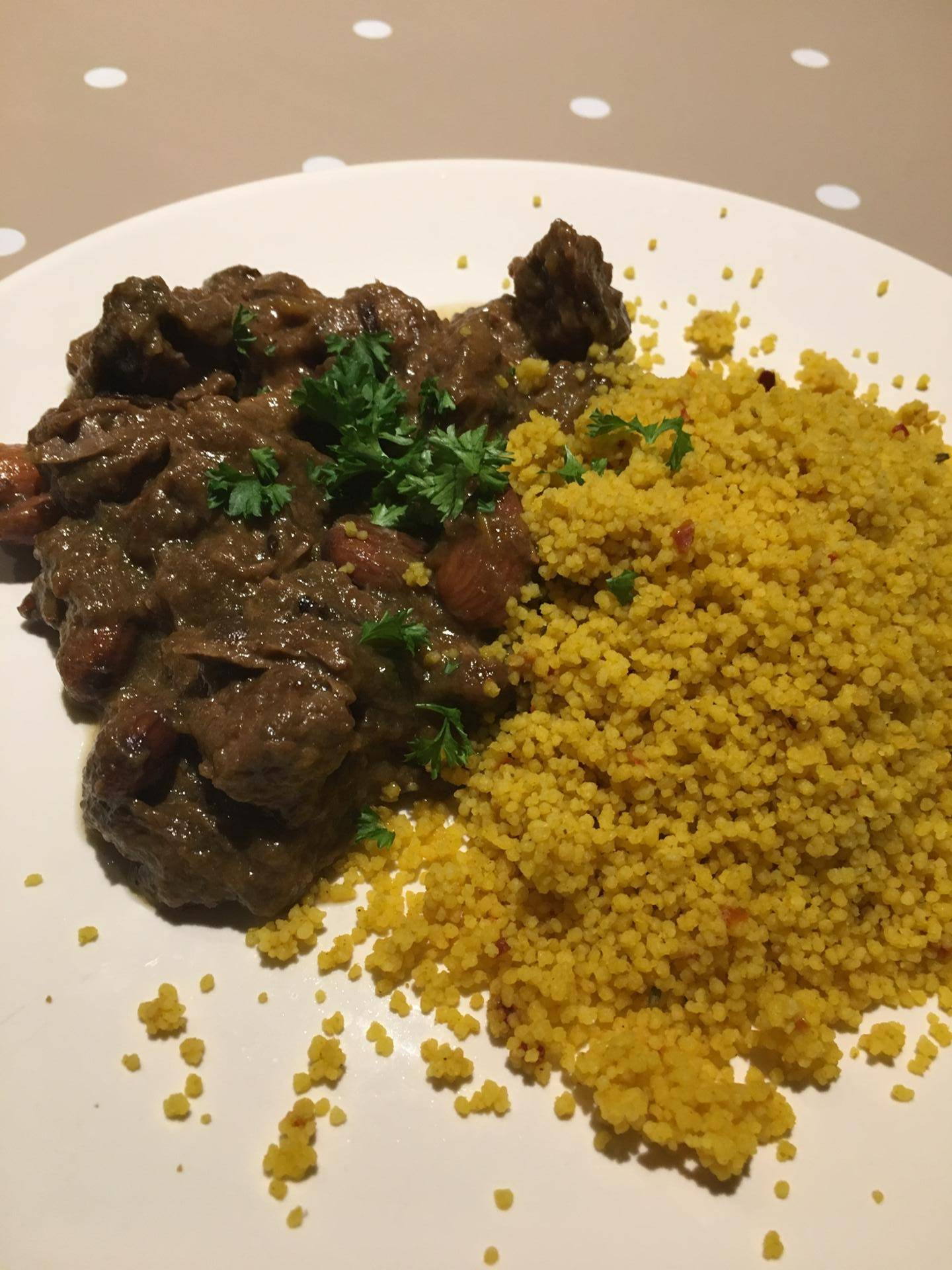 Tajine de bœuf aux pruneaux et aux amandes - Recette Companion XL | Moulinex