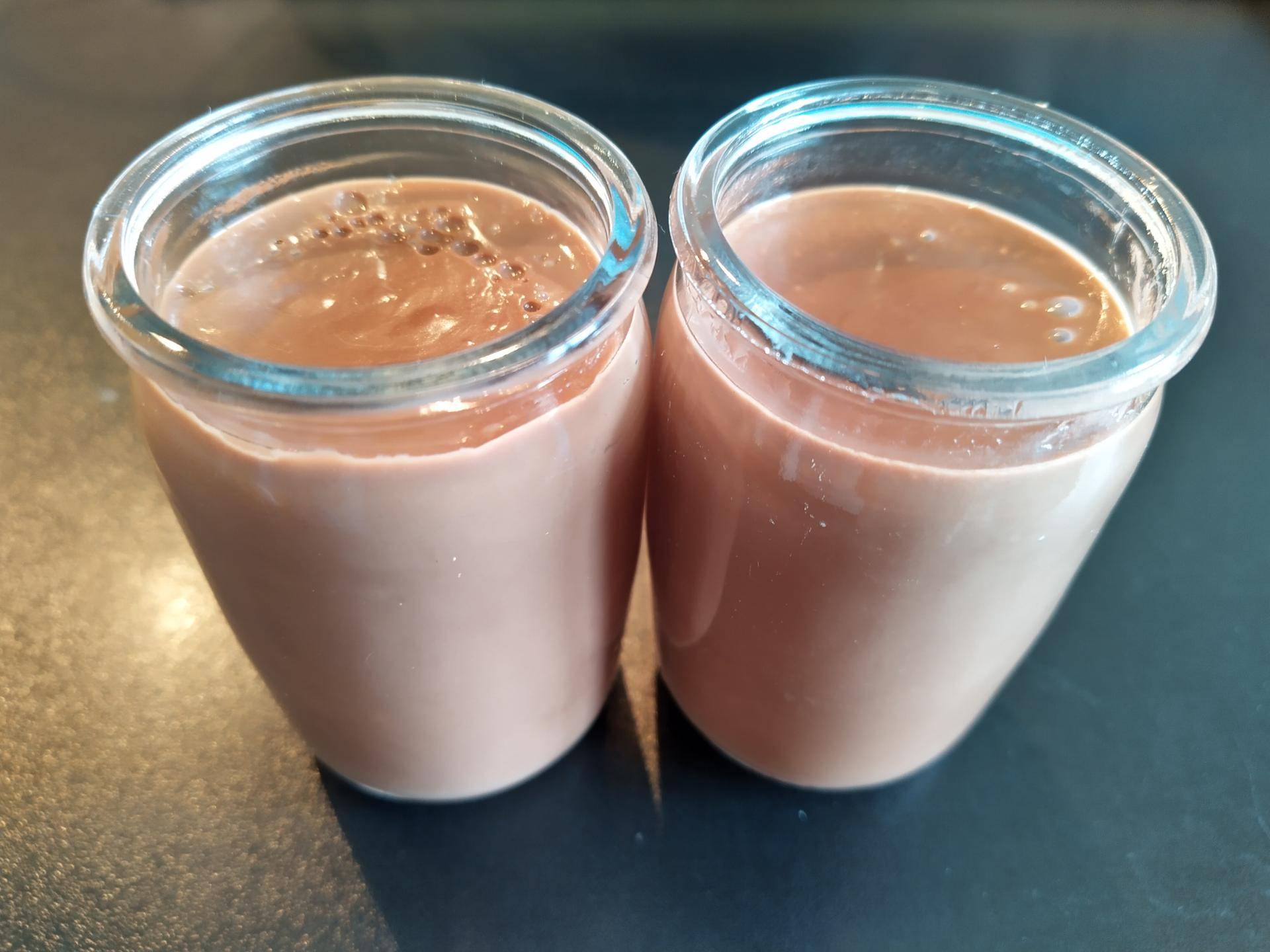 Crèmes légères au chocolat - Recette Companion Connect | Moulinex