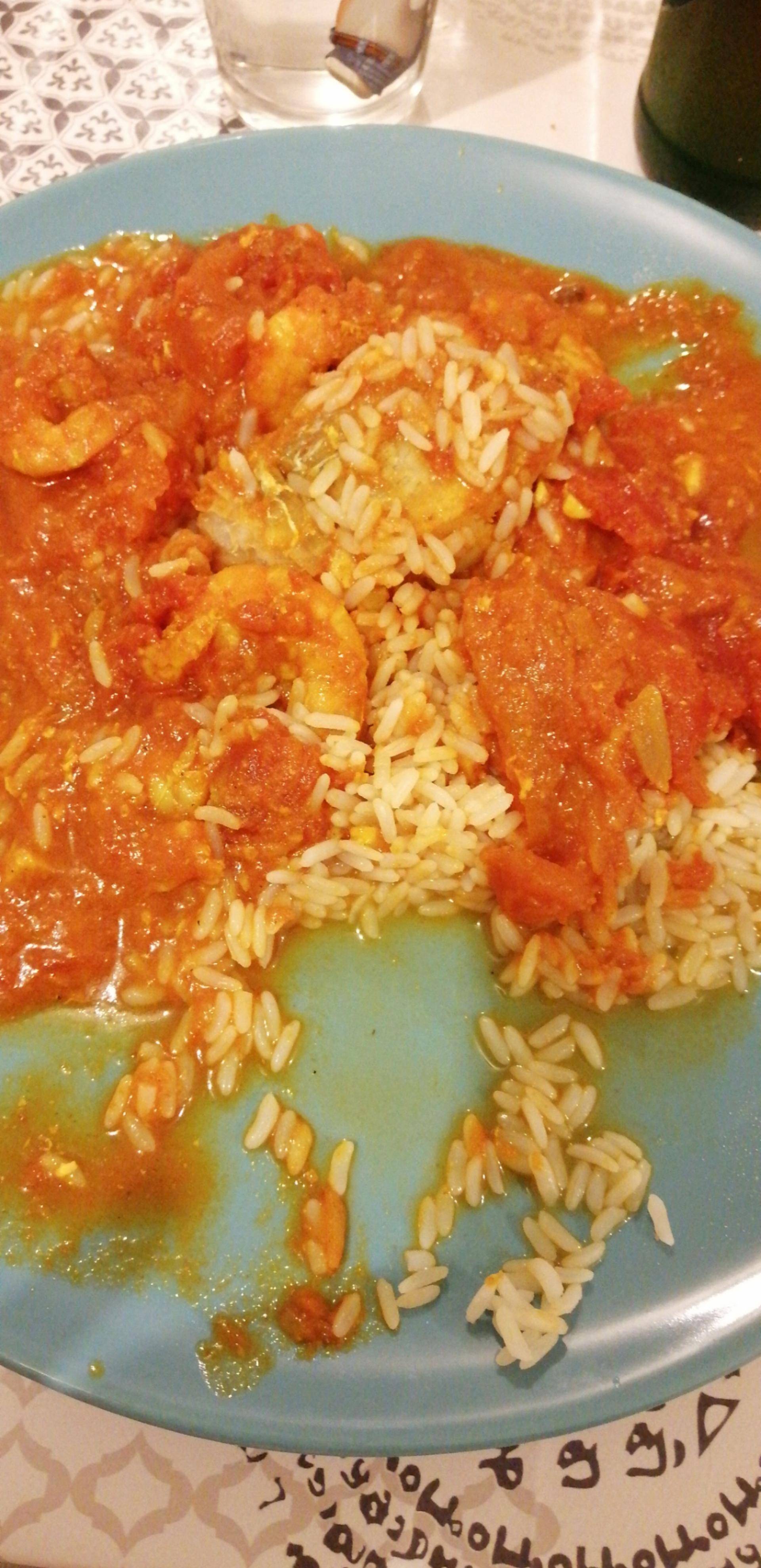 Rougail de poissons et crevettes au curry - Recette Cookeo | Moulinex