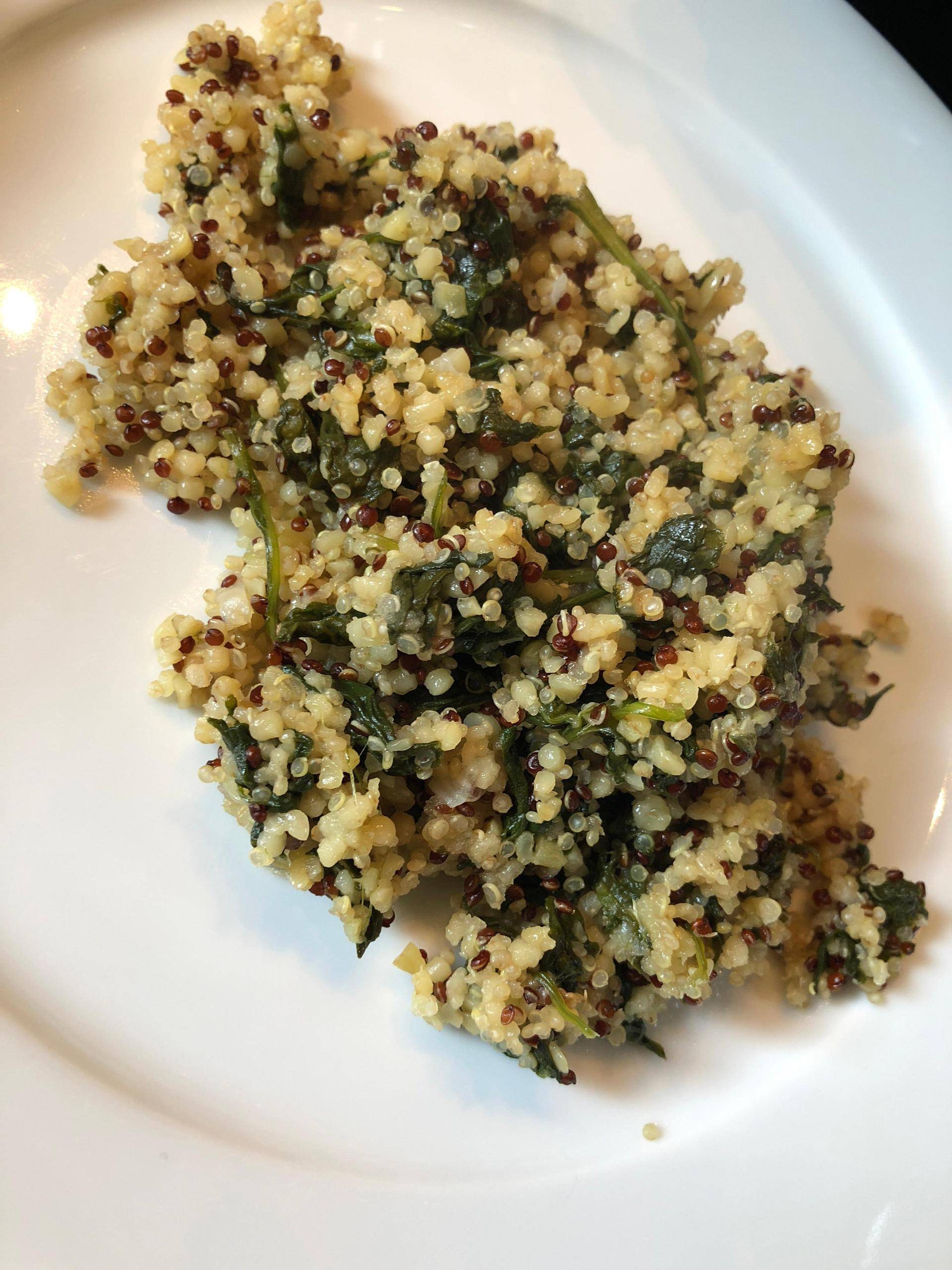 Quinoa gourmand aux épinards - Recette Cookeo | Moulinex