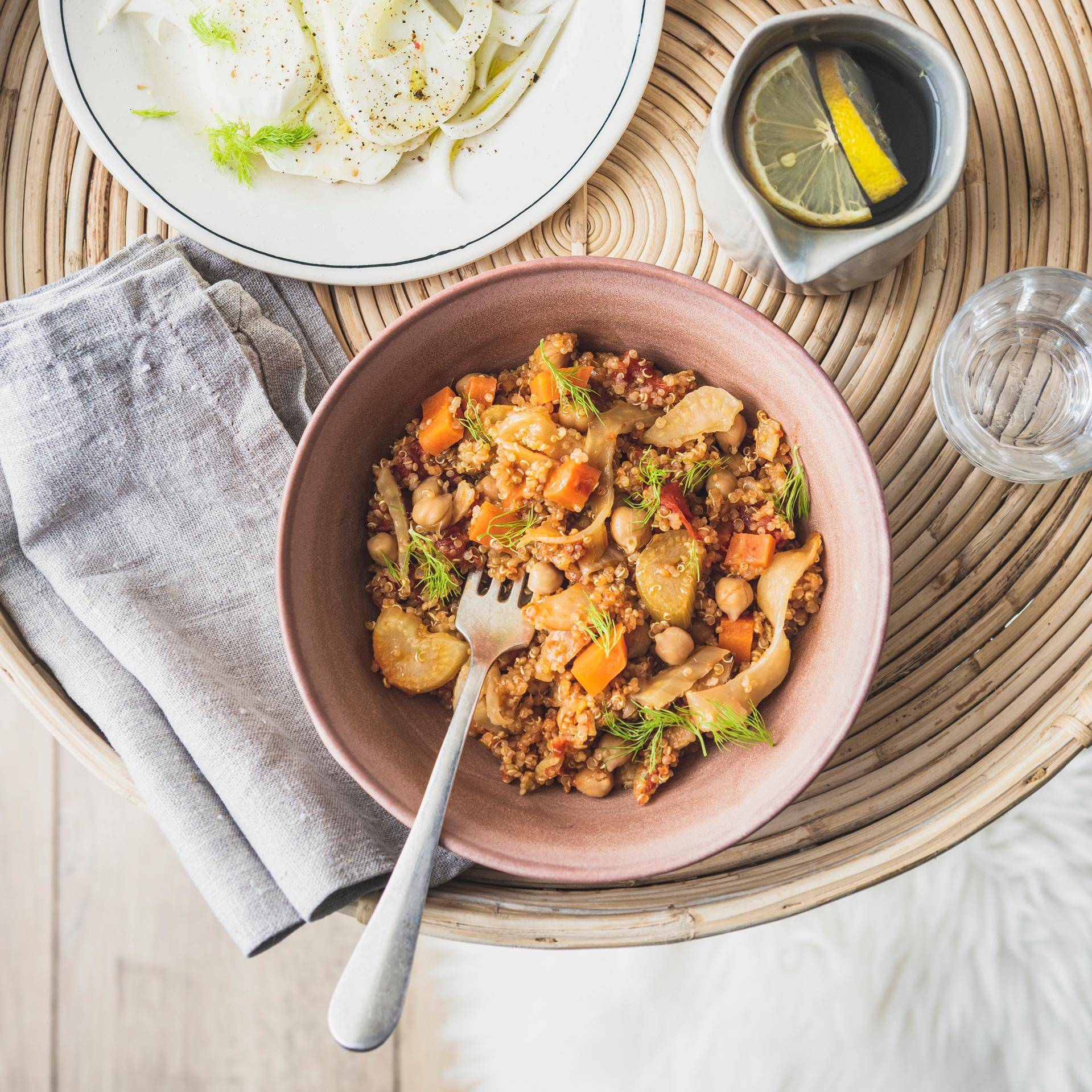 Quinoa aux légumes épicés - Recette Cookeo | Moulinex