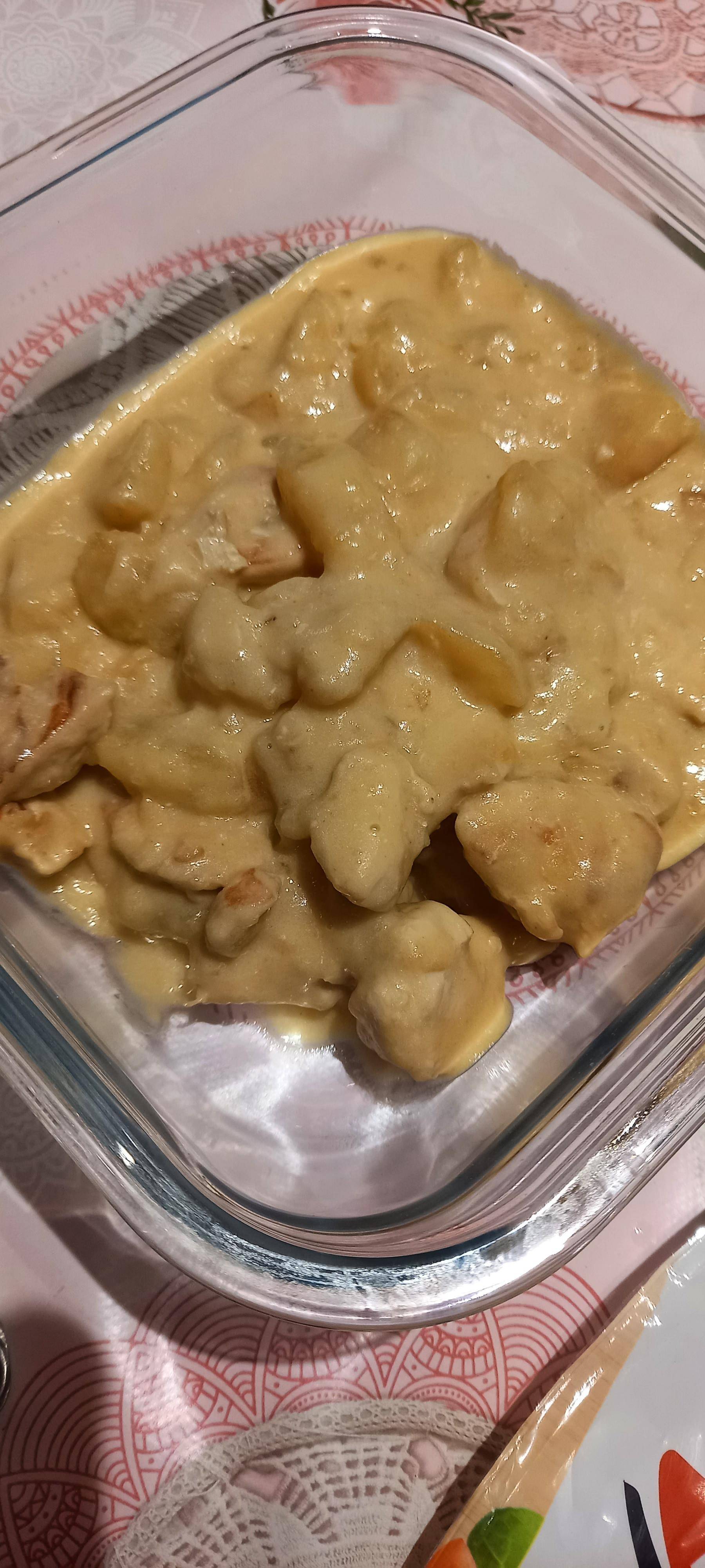 Blanc de poulet et ses pommes de terres à la cancoillotte - Recette Cookeo | Moulinex