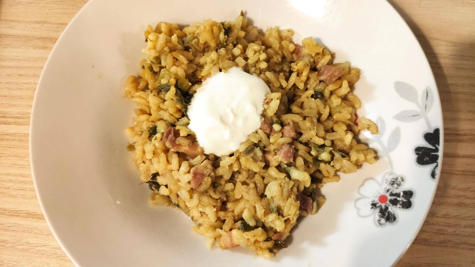 One pot riz aux poireaux - Recette Cookeo | Moulinex
