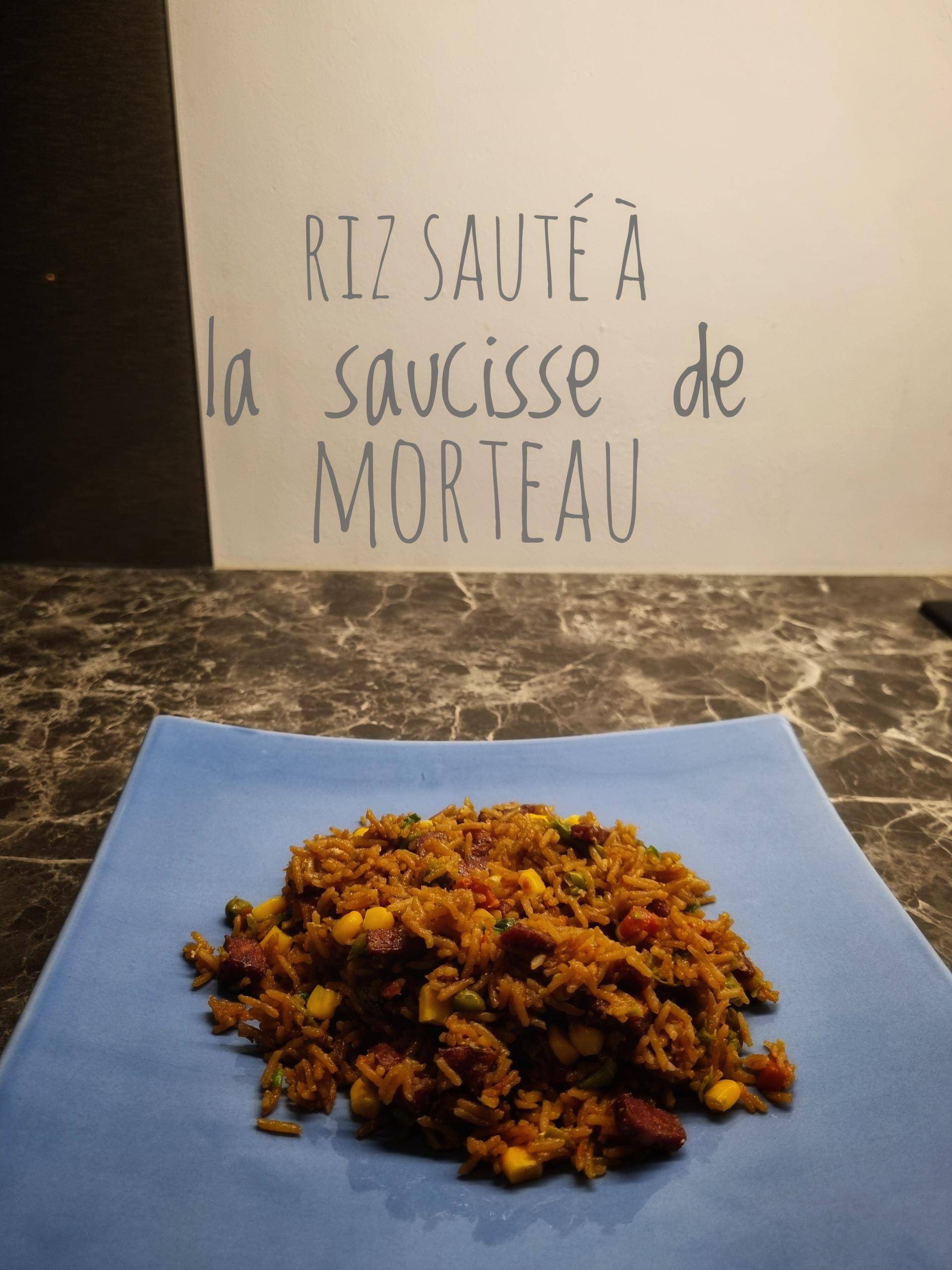 Riz sauté à la saucisse de morteau - Recette Cookeo V3 | Moulinex