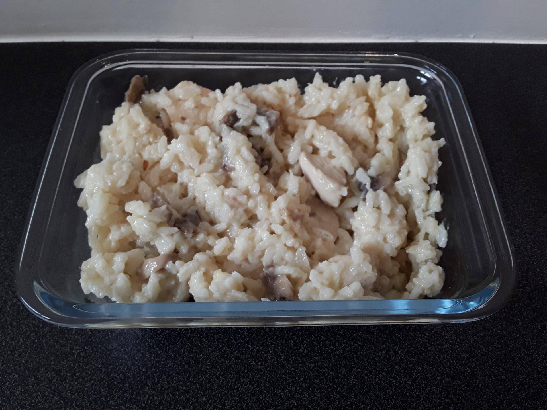 Risotto de poulet aux champignons - Recette Companion Connect | Moulinex
