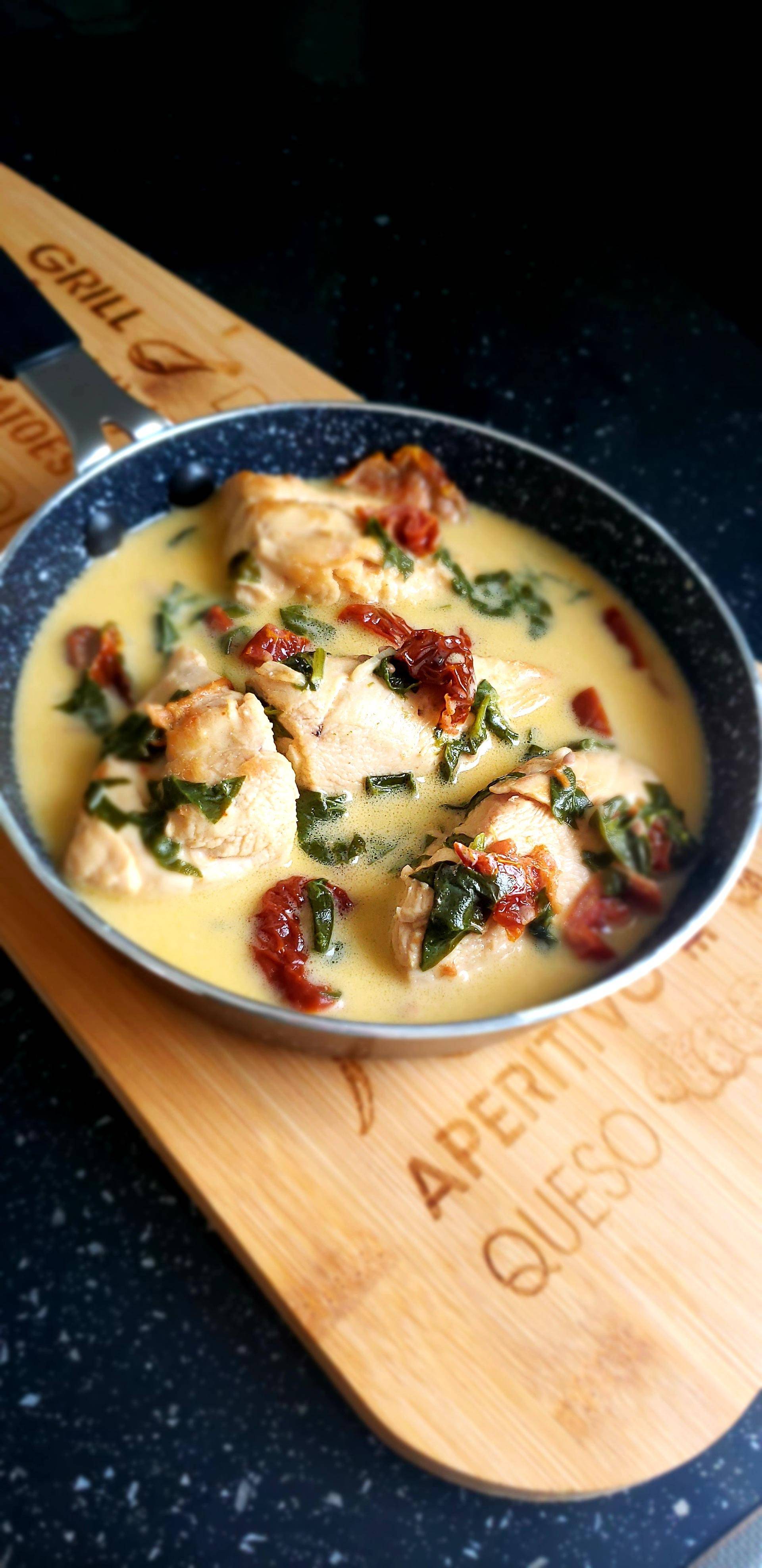 Blancs de poulet à la toscane - Recette Companion Connect XL | Moulinex