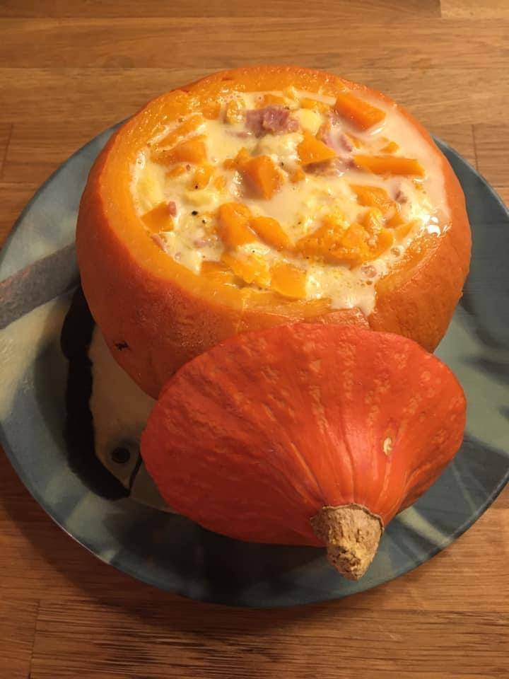 Potimarron farcie au reblochon - Recette Cookeo | Moulinex