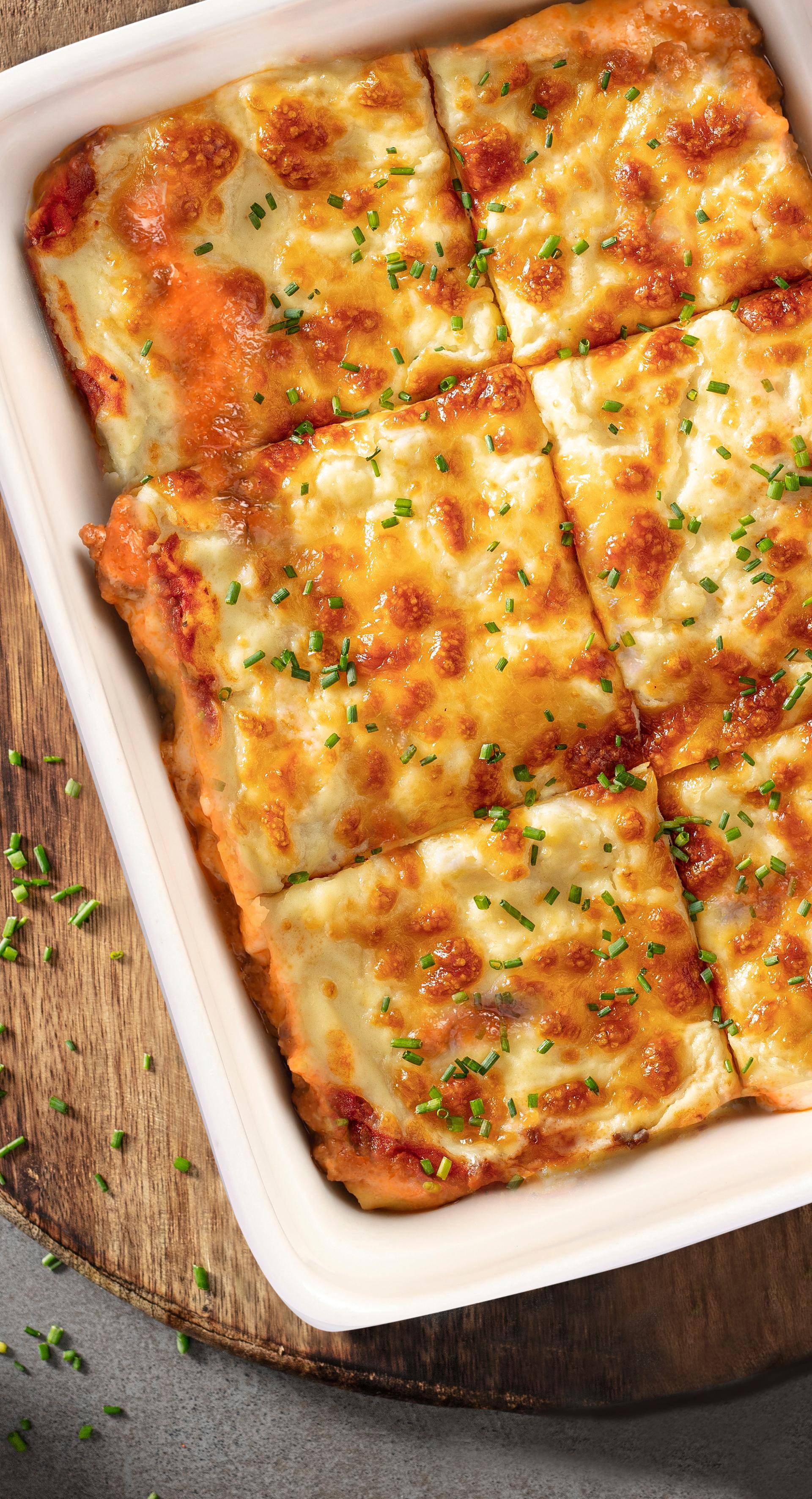 Lasagne Bolognese - Recette Easy Fry Max | Moulinex