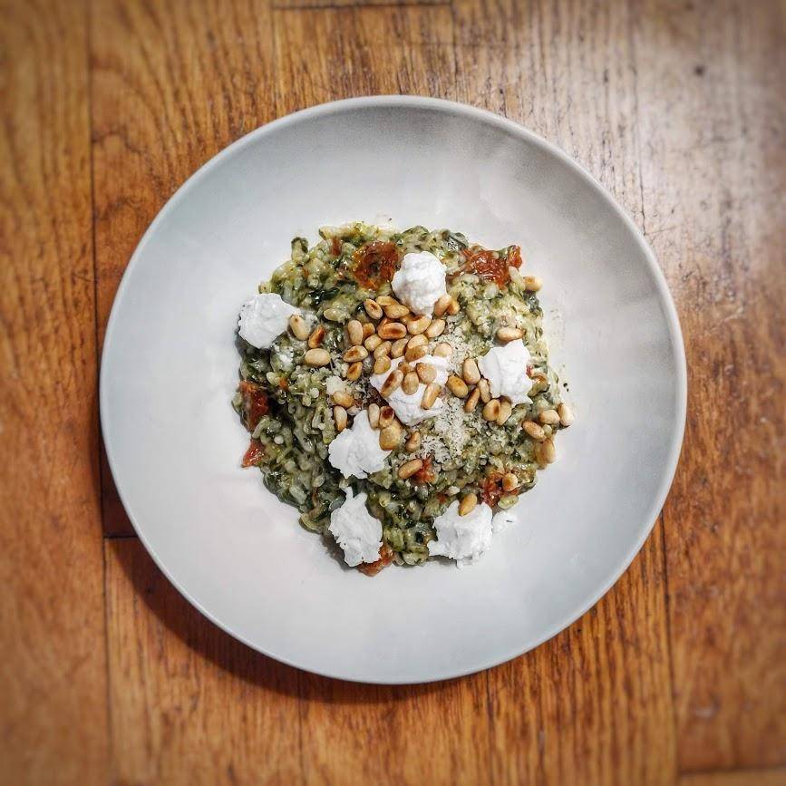 Risotto épinards chèvre tomates séchées - Recette Cookeo | Moulinex