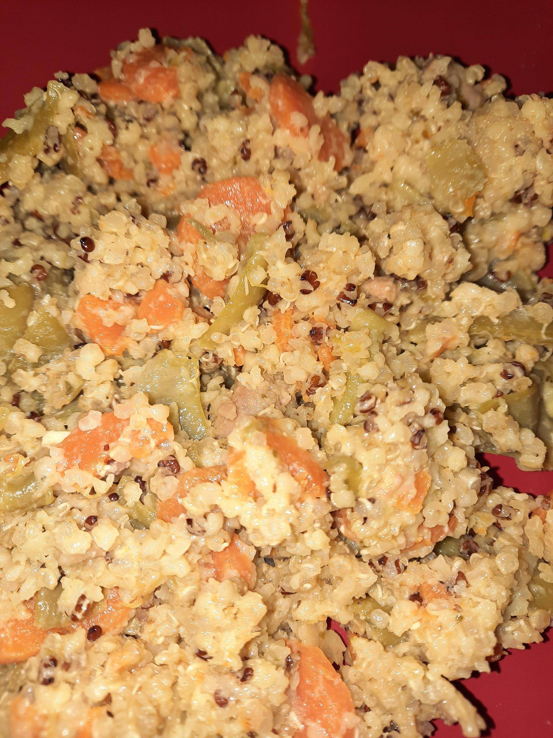 Quinoa chèvre legumes - Recette Cookeo | Moulinex