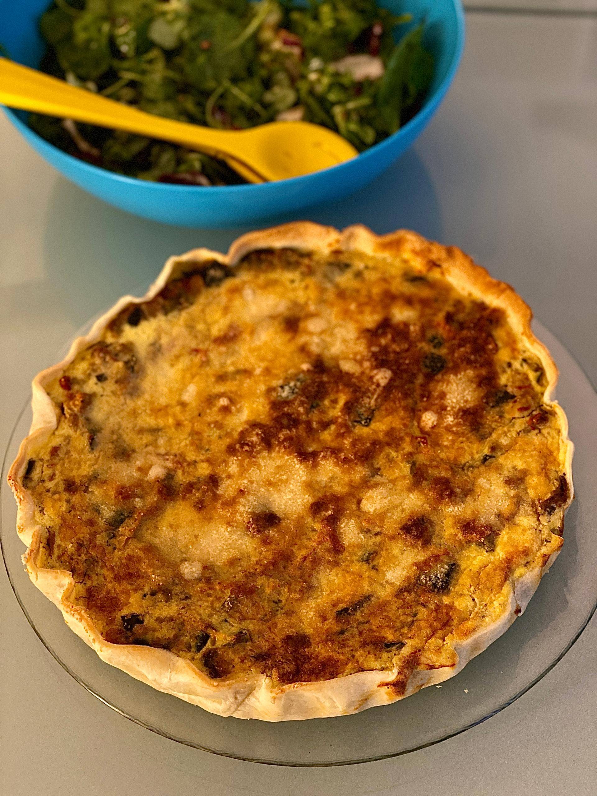 Quiche aux légumes - Recette Cookeo V3 | Moulinex