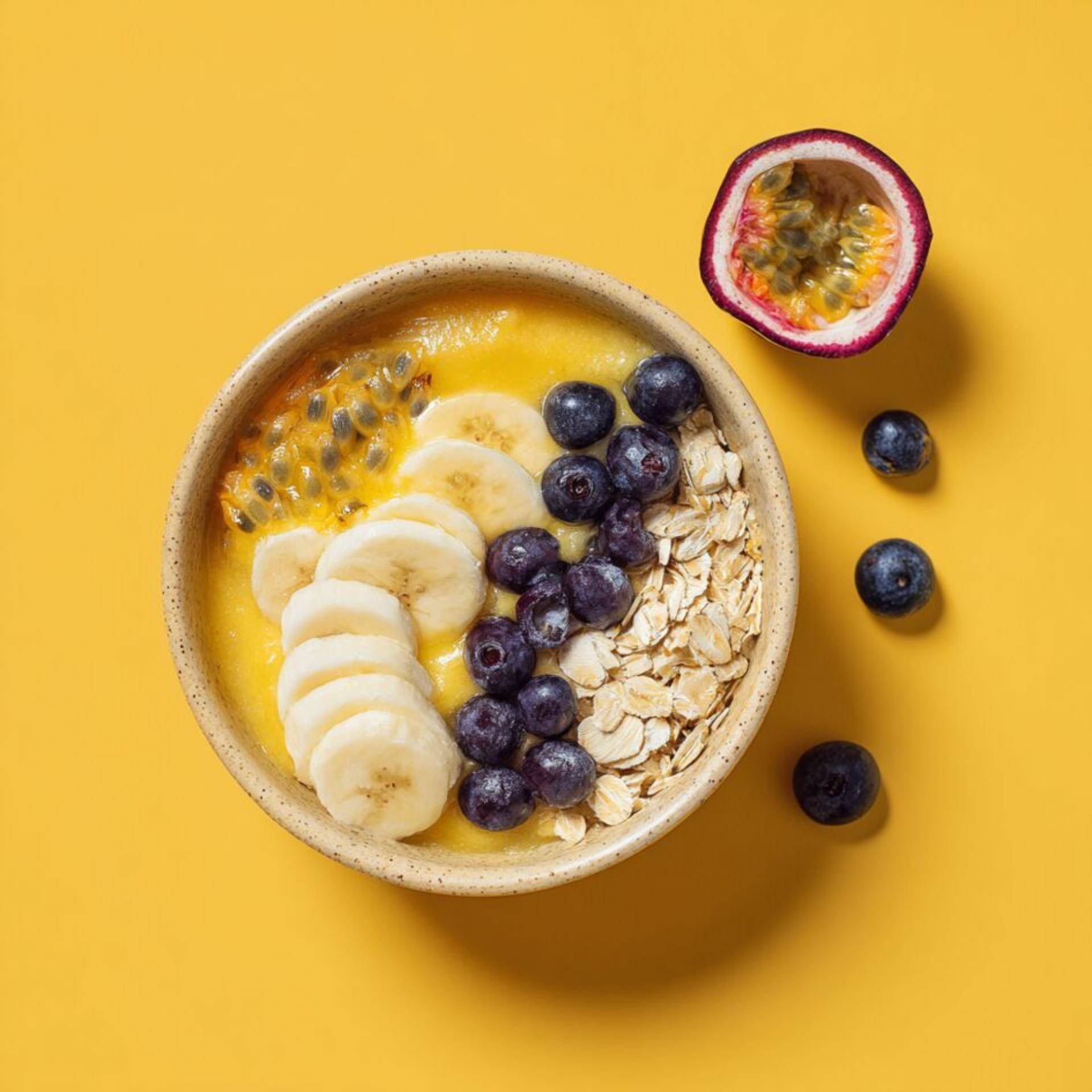Smoothie bowl tropical avec la machine à glaces Dolci - Recette Dolci | Moulinex