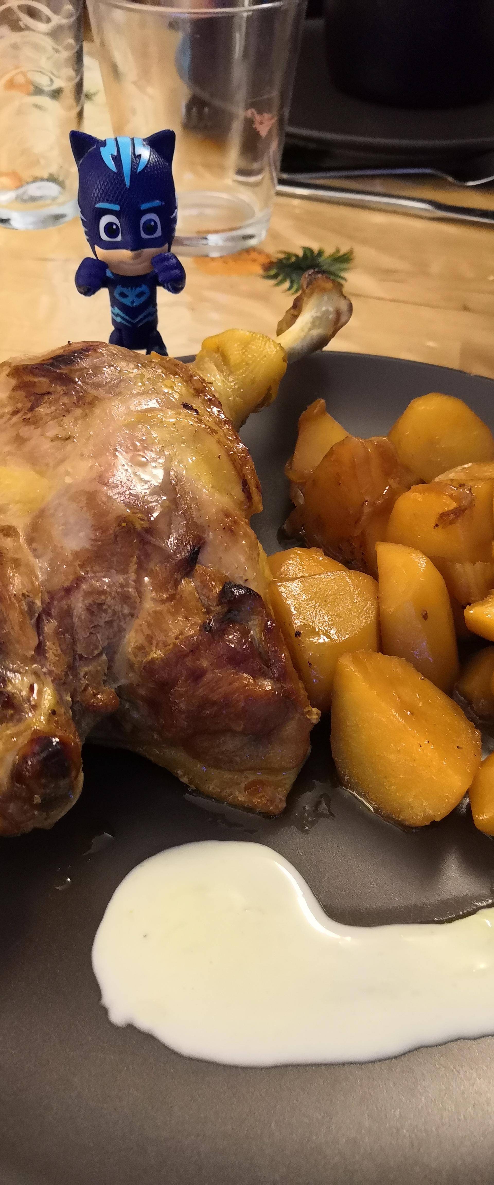 Cuisses de canard sauce epoisse et pommes de terre fondantes - Recette Cookeo | Moulinex