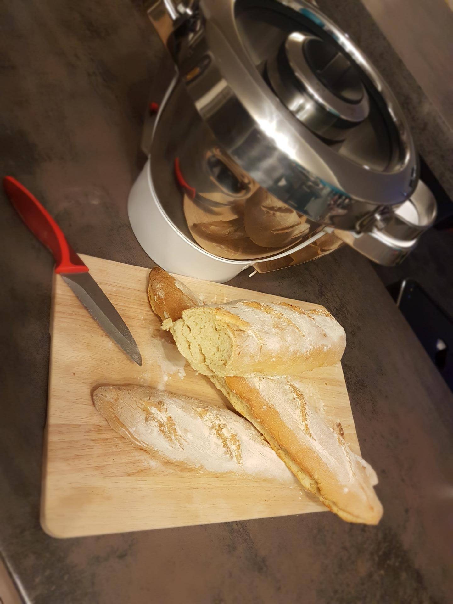 Baguette de pain au Companion - Recette Companion Connect XL | Moulinex