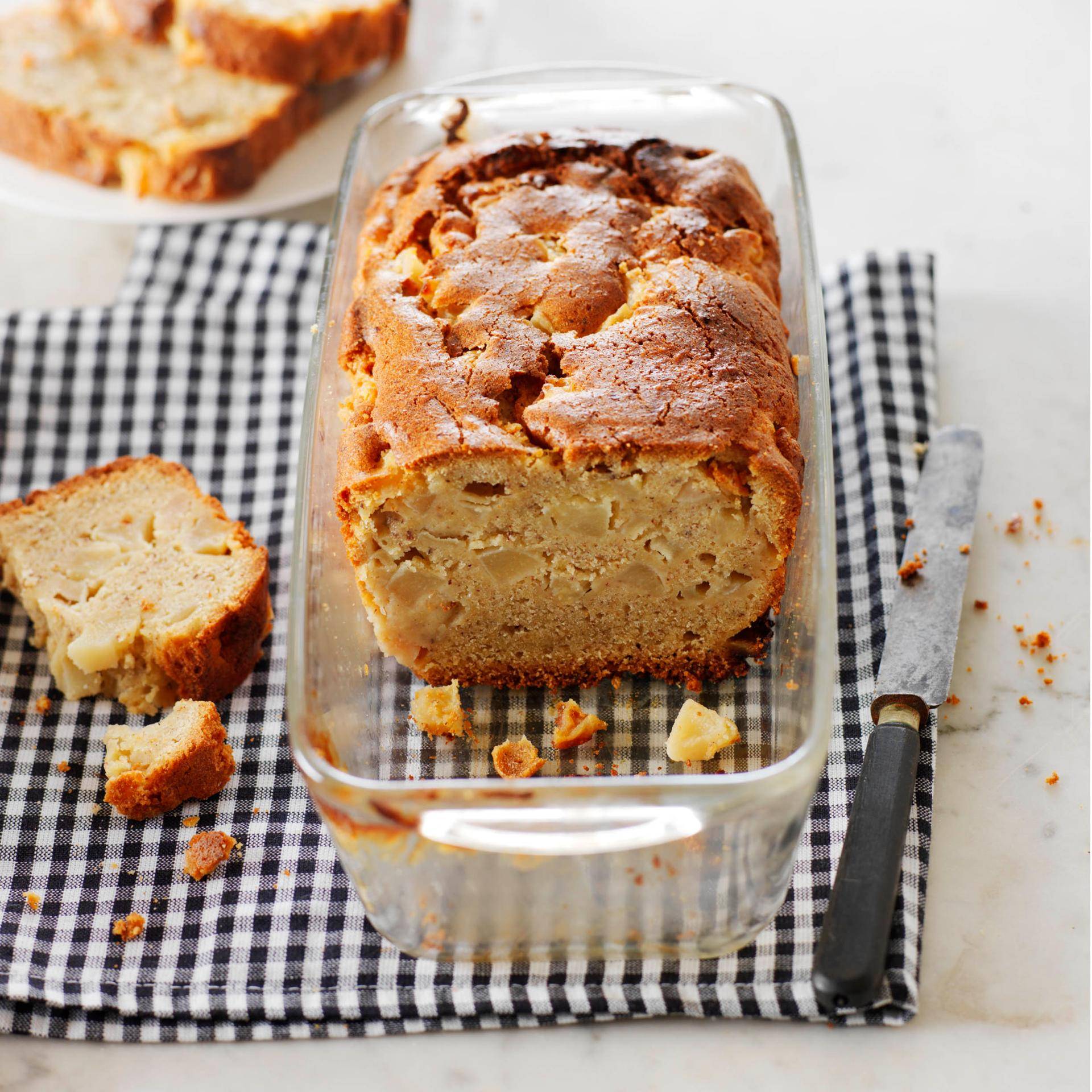Cake met peer en hazelnoot - Recette Companion Connect XL | Moulinex
