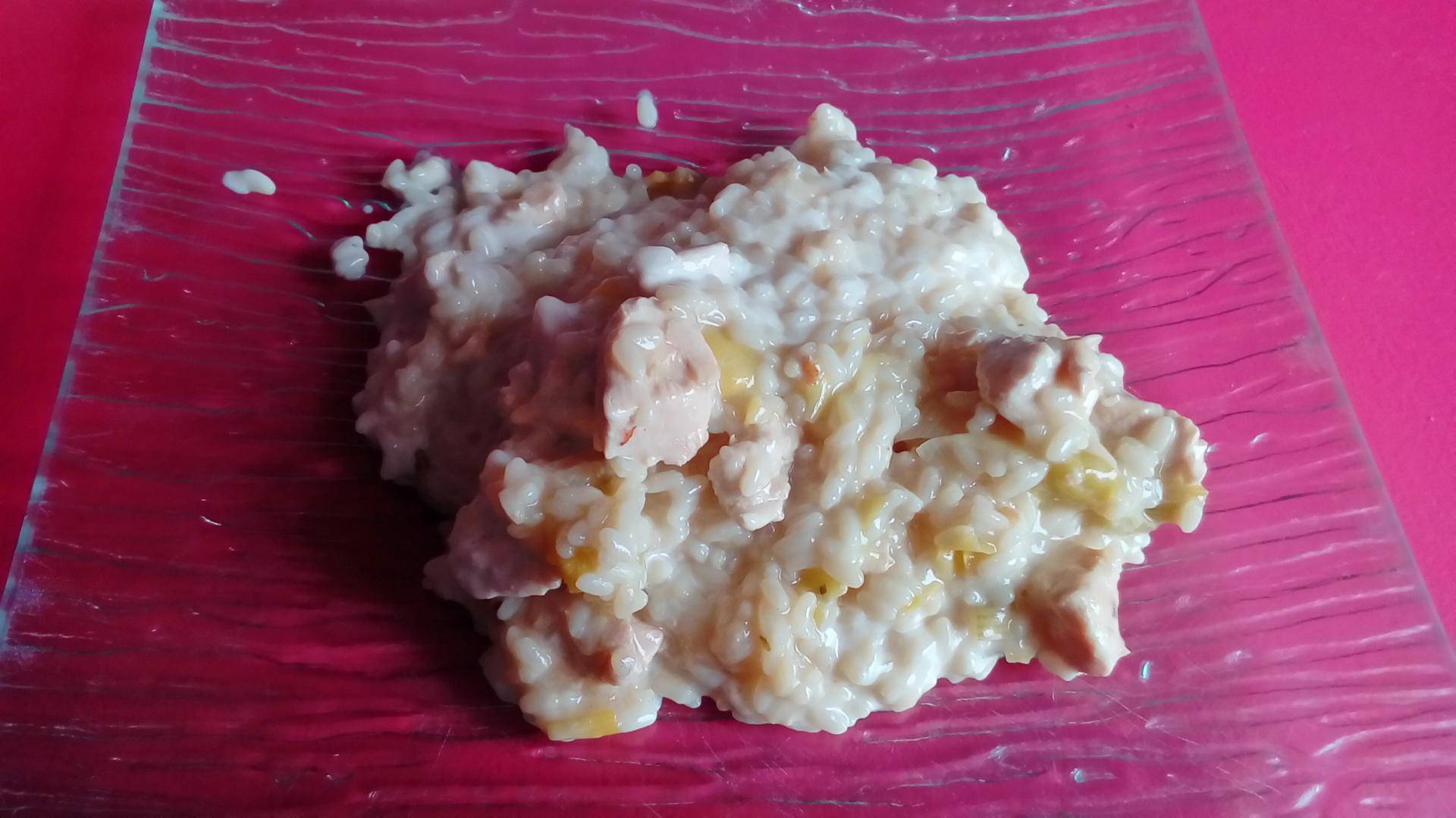 Risotto poulet, poireaux - Recette Cookeo | Moulinex