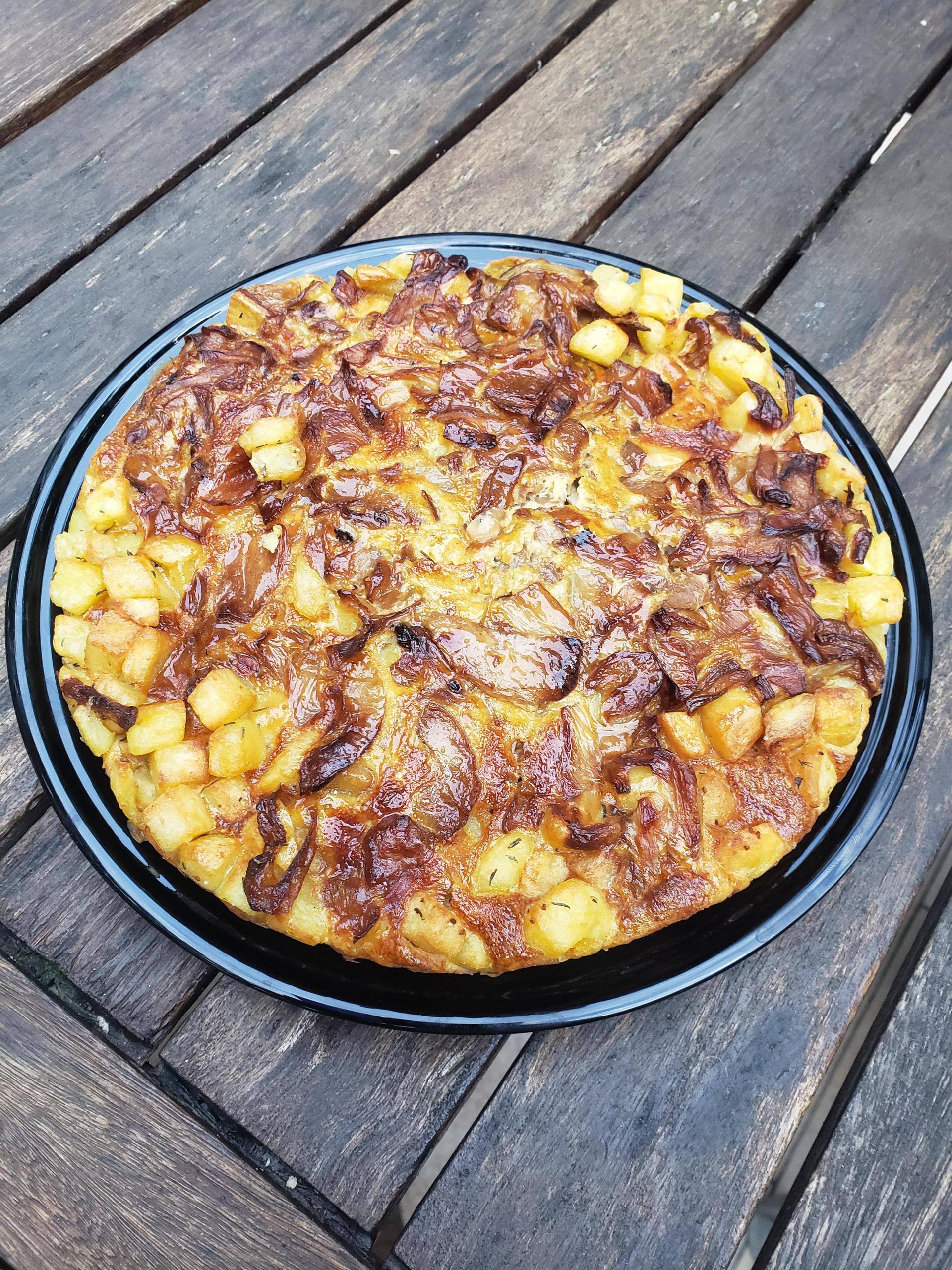 Tortilla omelette patates oignons - Recette Cookeo V3 | Moulinex