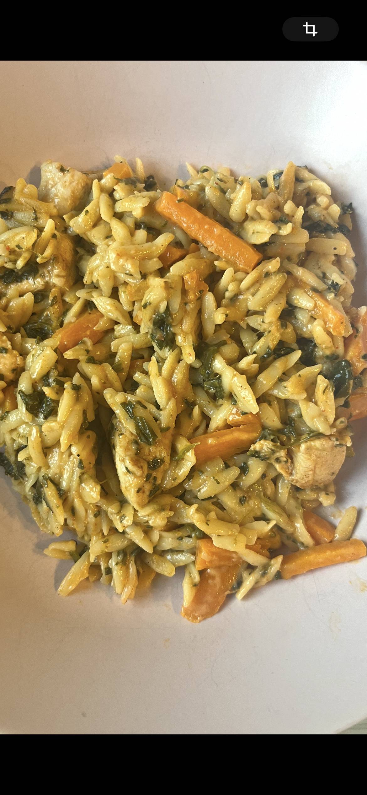 Orzo crémeux épinards carottes - Recette Cookeo V3 | Moulinex