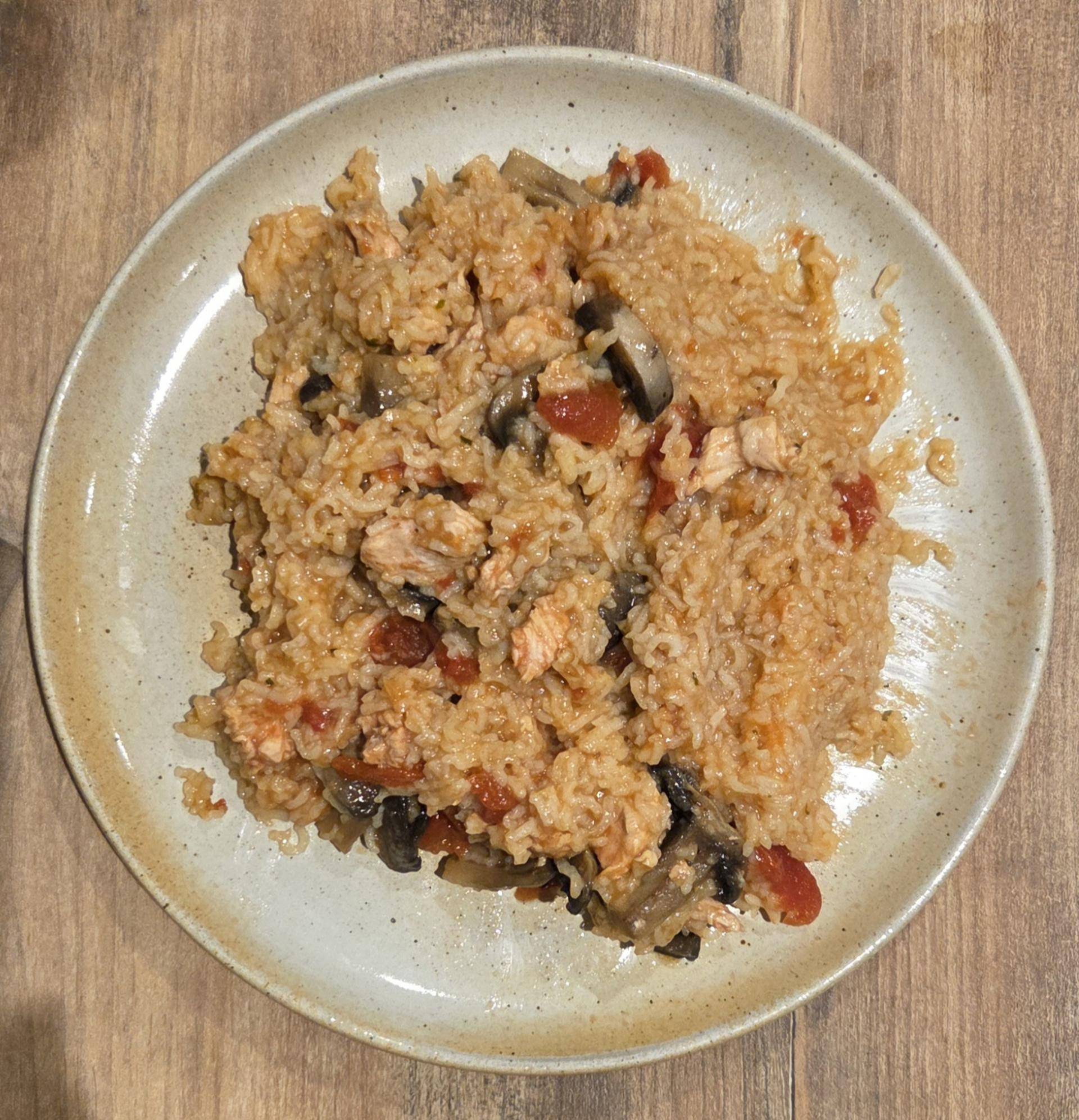Risotto dinde champignons de Kty - Recette Cookeo 9in1 | Moulinex